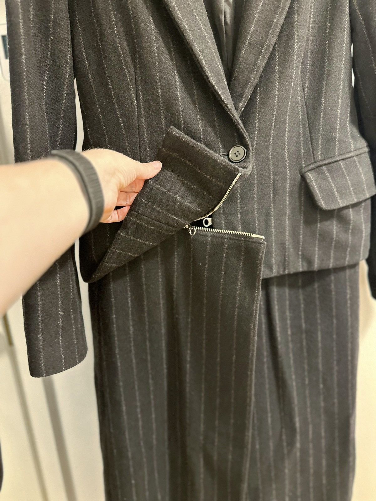 MM6 MM6 Maison Margiela Convertible Wool Coat / 2-in-1 Blazer Size M / US 6-8 / IT 42-44 - 3 Thumbnail