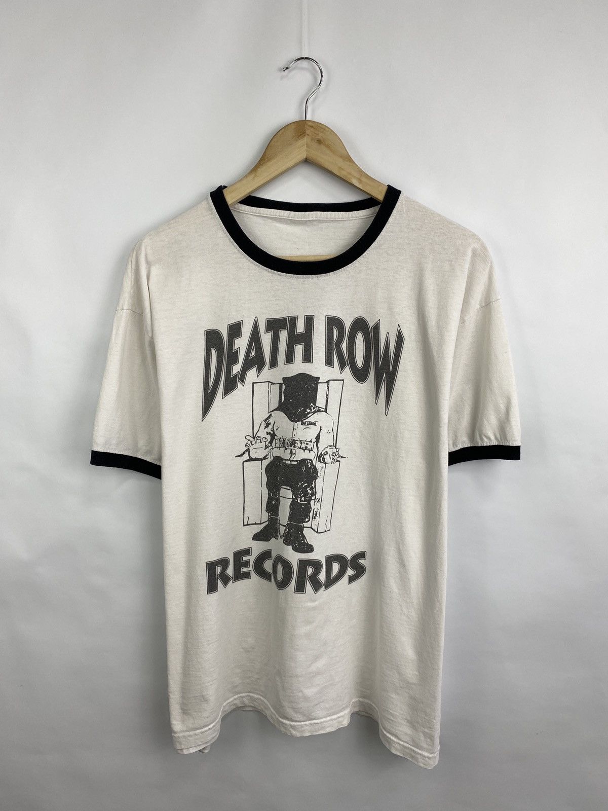 Death Row Records 🇺🇸 Vintage Y2K Death Row Records T-Shirt Hype Vtg rare Size US L / EU 52-54 / 3 - 3 Thumbnail