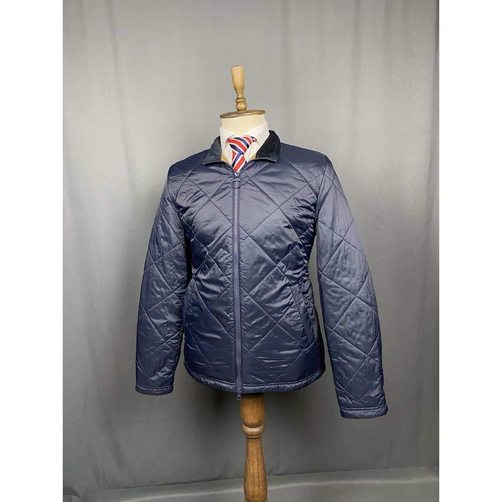 Barbour MINT! Barbour Hoxun Men's Blue Quilted Jacket Size M Size US M / EU 48-50 / 2 - 4 Thumbnail