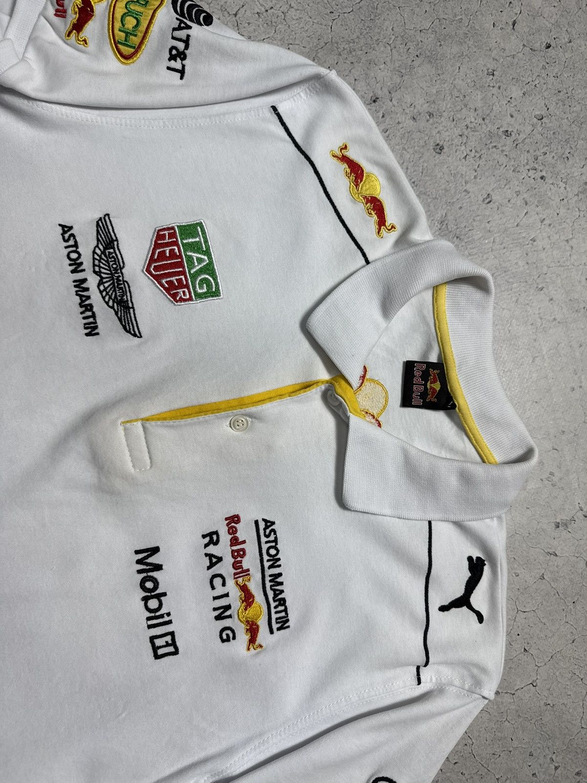Red Bull Red Bull Aston Martin Racing Vintage Polo Shirt Size US M / EU 48-50 / 2 - 4 Thumbnail