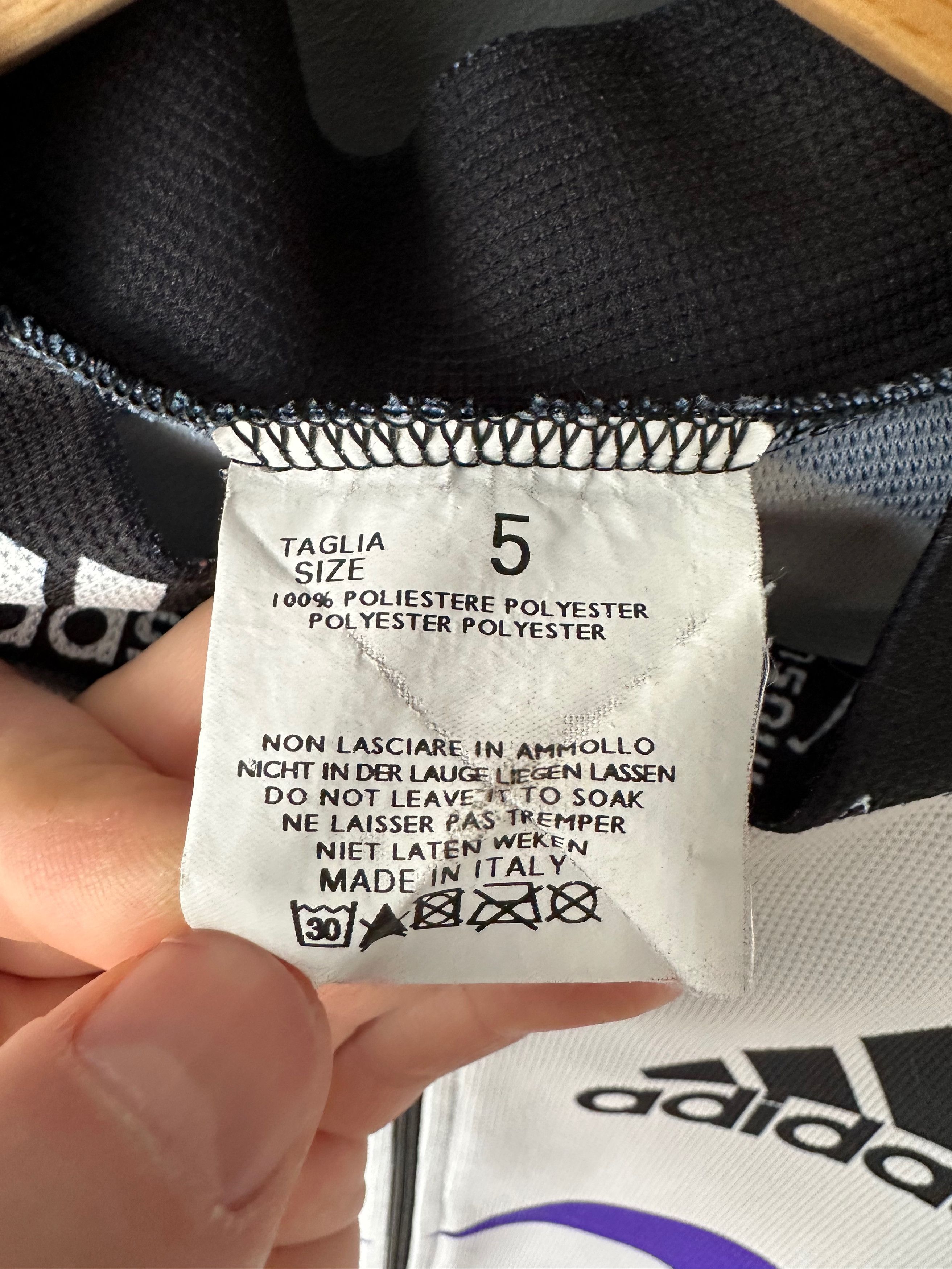 Adidas Adidas Vintage Cycling Jersey Shirt made in Italy Size US L / EU 52-54 / 3 - 4 Thumbnail