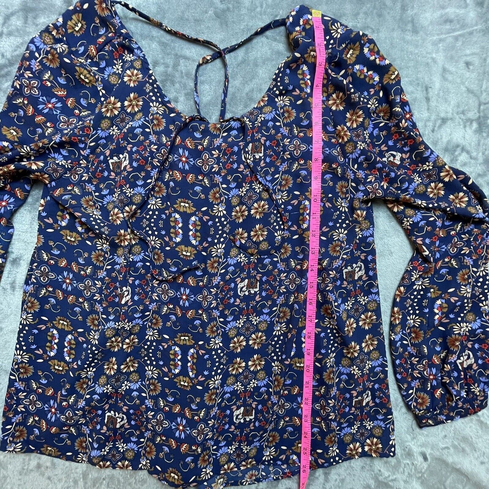 Forever 21 Forever 21 Shirt Womens Large Peasant Cottage Boho Bohemian Size L / US 10 / IT 46 - 5 Thumbnail