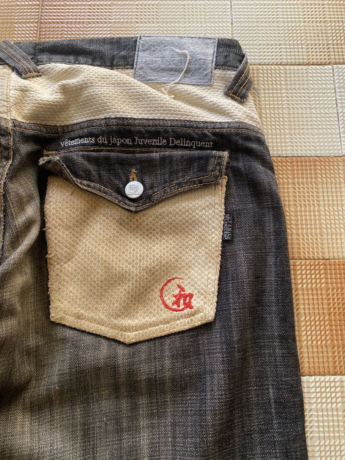 Japanese Brand Vintage juvenile delinquen multi pocket denim Size US 38 / EU 54 - 16 Thumbnail