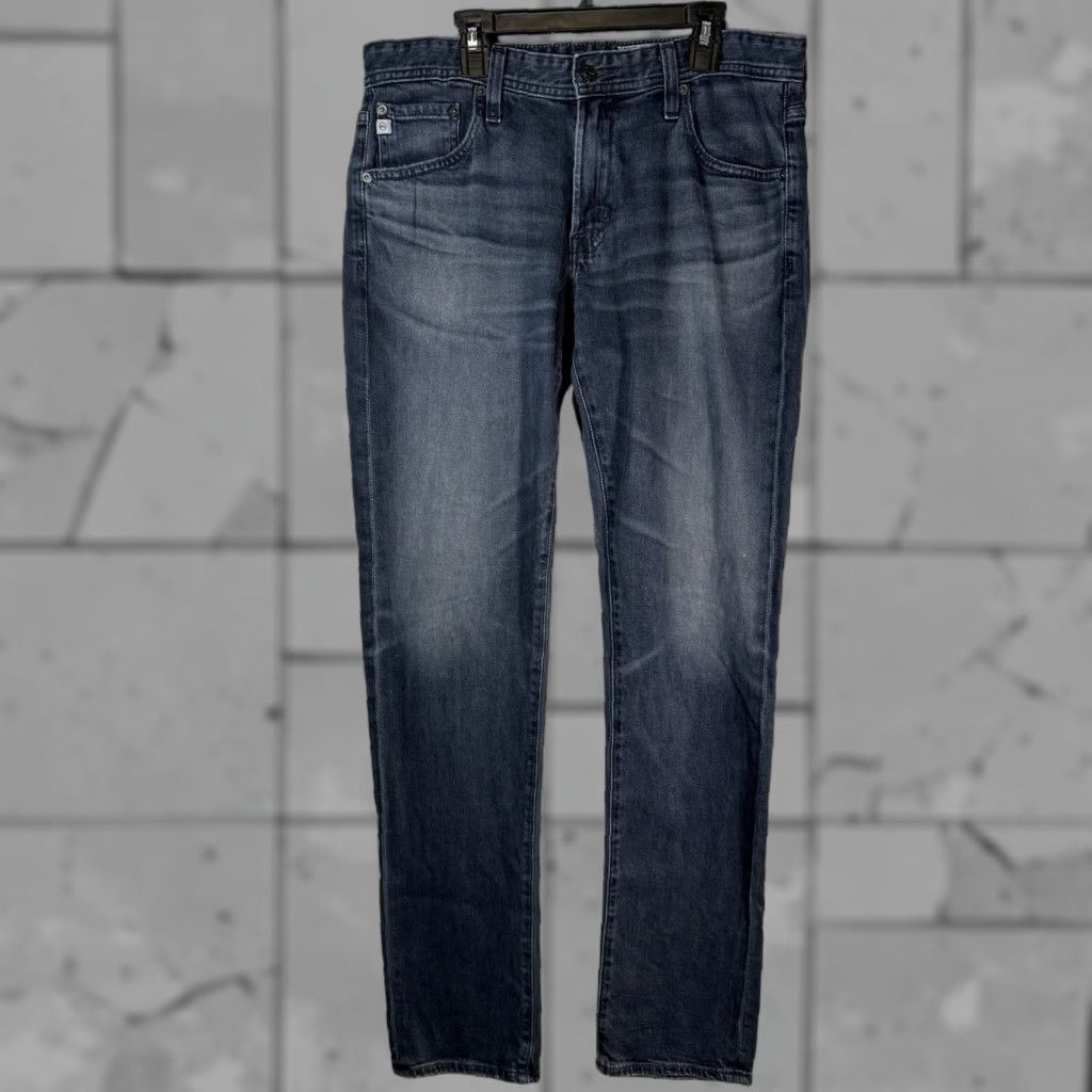 Vintage Adriano Goldschmied The Tellis Modern Slim Jeans Mens Size 32x32 Blue Slim Fit Straight Size US 32 / EU 48 - 1 Thumbnail