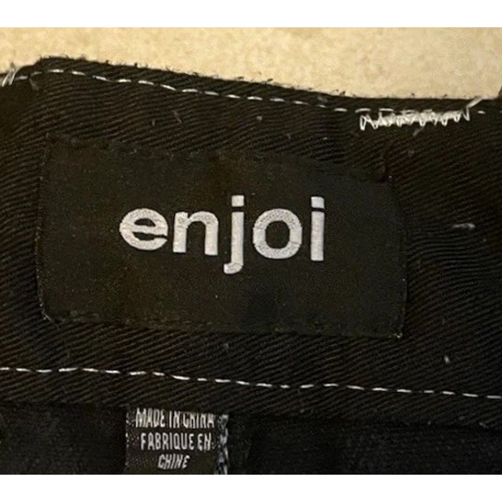 Enjoi VINTAGE Enjoi Skateboards Baggy Jeans 38 Black Denim Distressed 90s Y2K Grunge Skater Mens Jeans Size US 38 / EU 54 - 4 Thumbnail