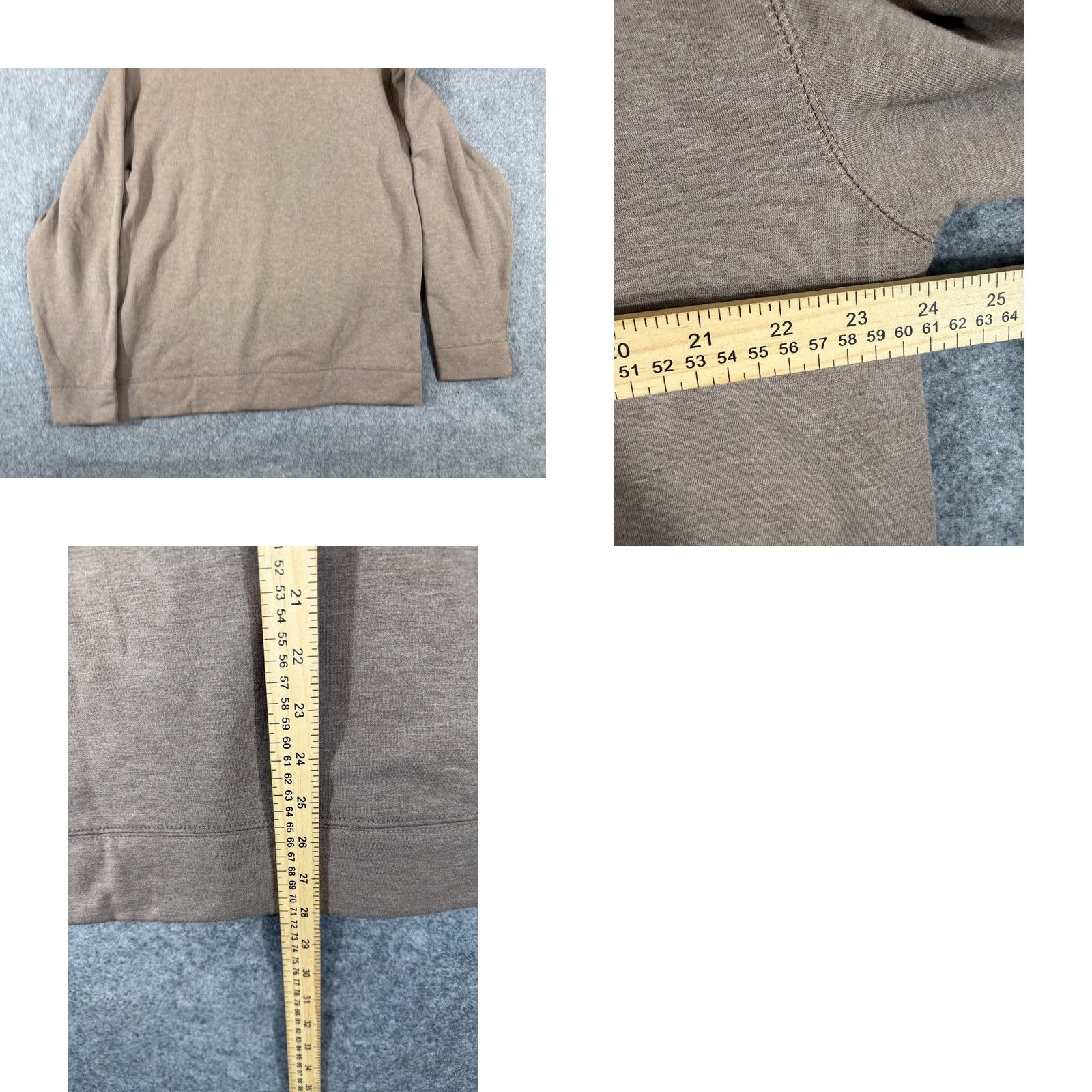 Vintage JACHS Sweatshirt Mens L Light Brown Crew Neck Stretch Long Sleeve Pullover NWT Shirt Mens Size US L / EU 52-54 / 3 - 9 Thumbnail