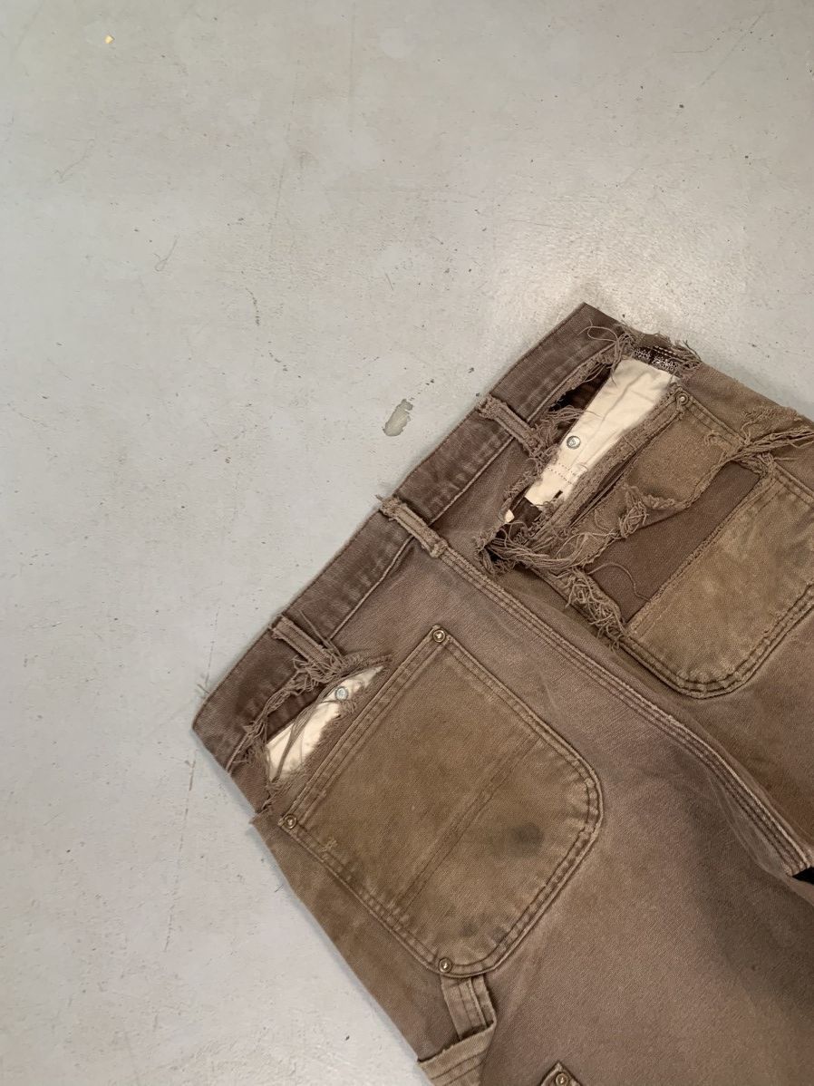 Carhartt Rare sunfade vintage carhartt double knee b136 dkb Size US 34 / EU 50 - 9 Thumbnail