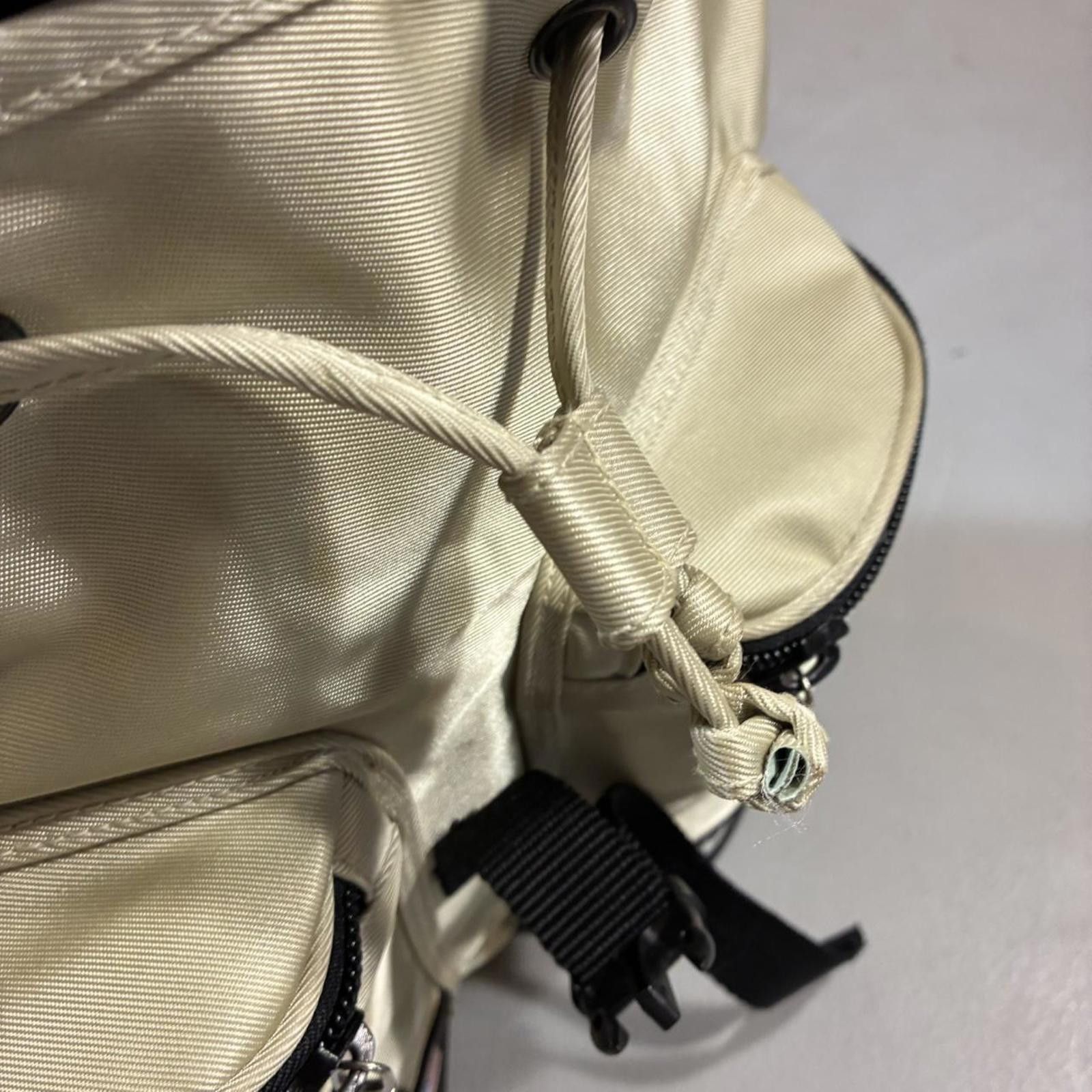 Polo Ralph Lauren Vintage 90s Polo Sport Canvas Drawstring Backpack Size ONE SIZE - 7 Thumbnail