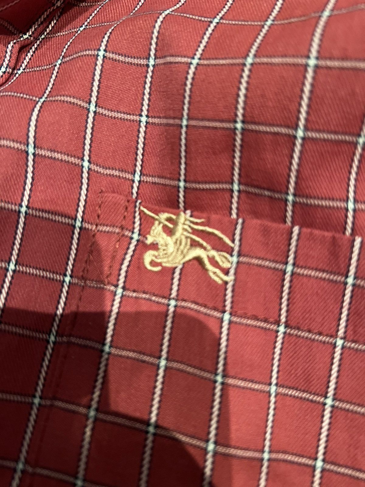 Burberry Vintage Burberry Flannel Size US XL / EU 56 / 4 - 4 Thumbnail