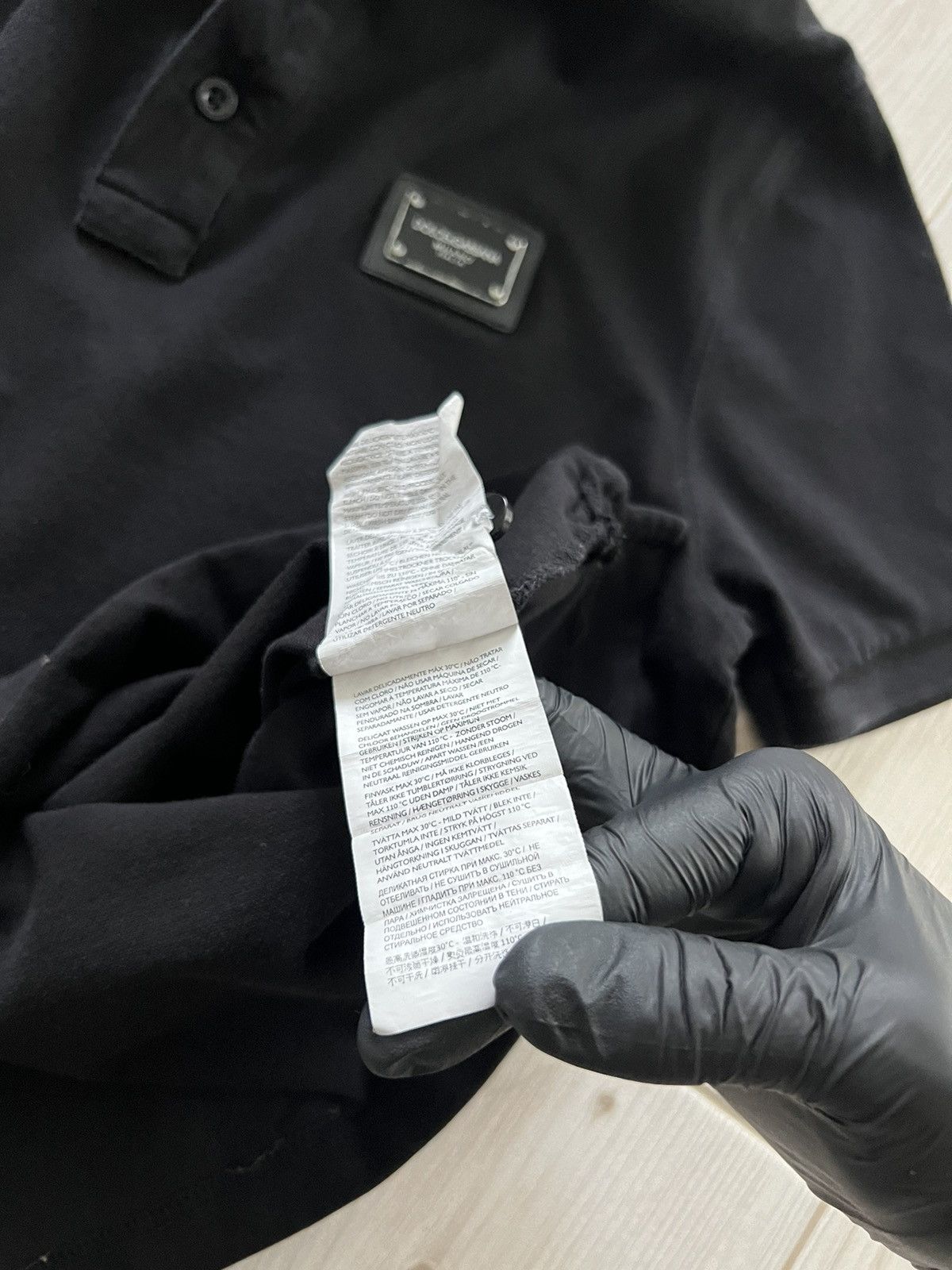 Dolce & Gabbana Dolce Gabbana Polo T-shirt Black Small Size US S / EU 44-46 / 1 - 12 Thumbnail
