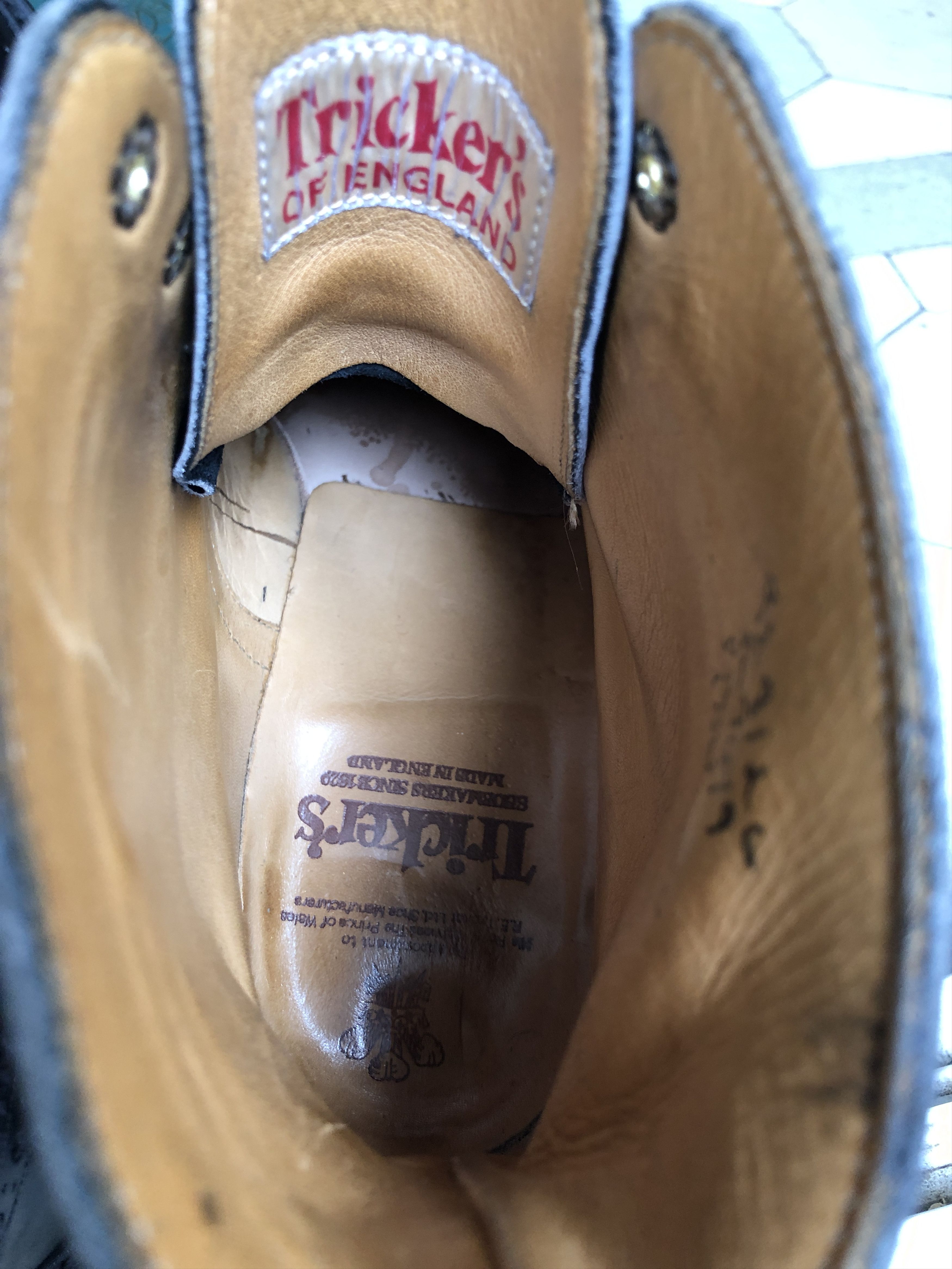 Tricker's Tricker's "Stow" brogue boots customised UK 10.5 Size US 11.5 / EU 44-45 - 12 Thumbnail