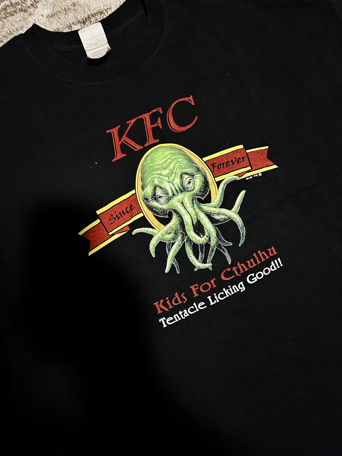Other Kids For Cthulhu, Tentacle Licking Good!! T-Shirt Black Size US XXL / EU 58 / 5 - 2 Thumbnail