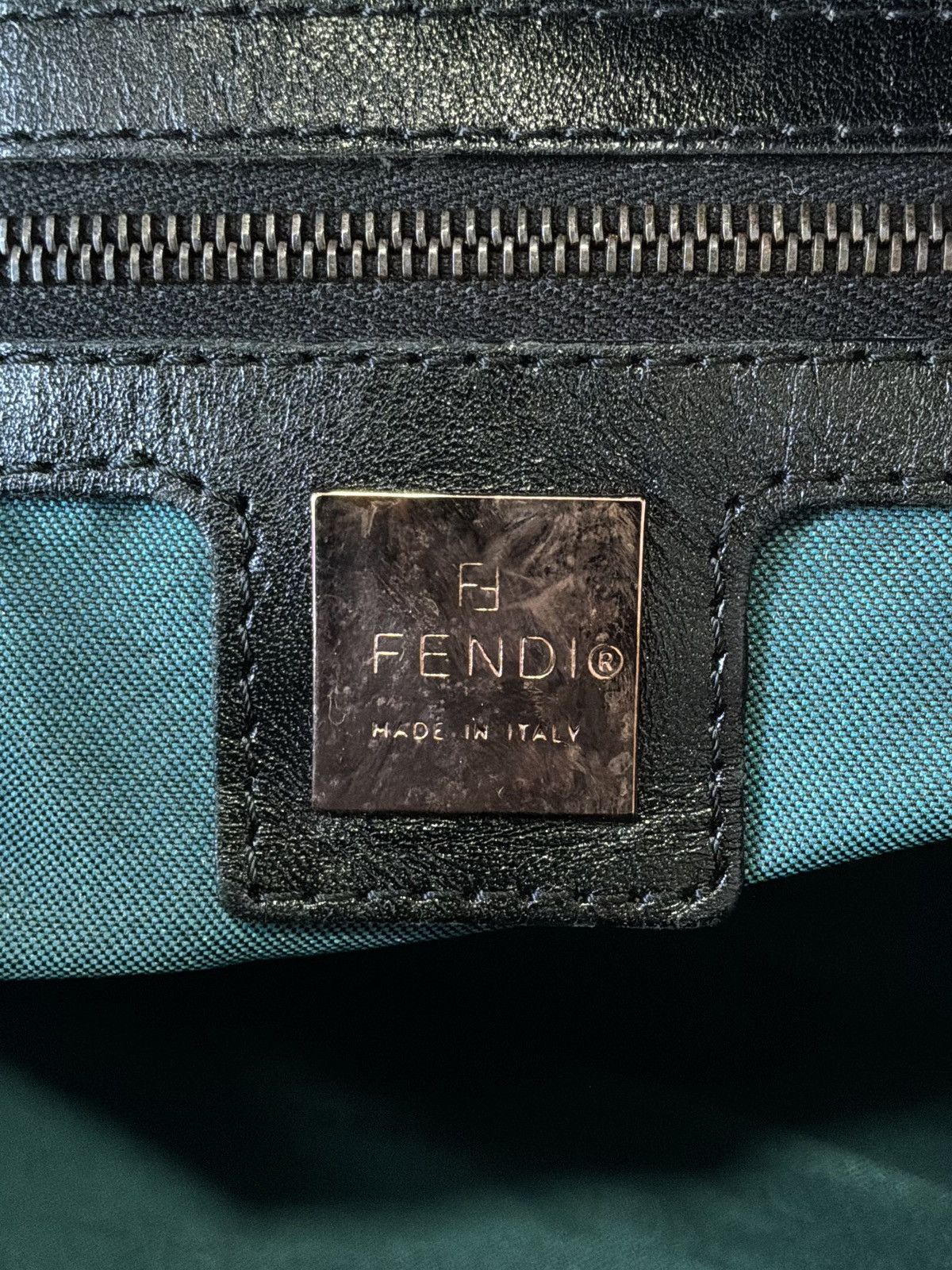 Fendi 2000s Fendi - Curdoroy on Copper Hardware Mamma Baguette Bag Size ONE SIZE - 20 Thumbnail