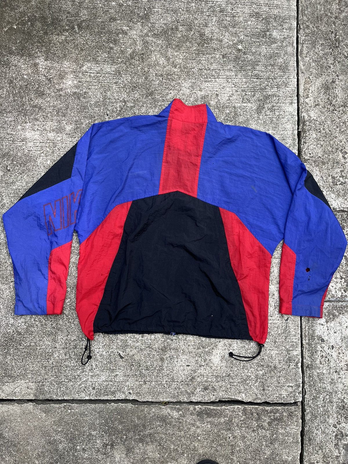 Nike × Vintage Crazy Vintage 90s Nike Windbreaker Size US L / EU 52-54 / 3 - 8 Thumbnail