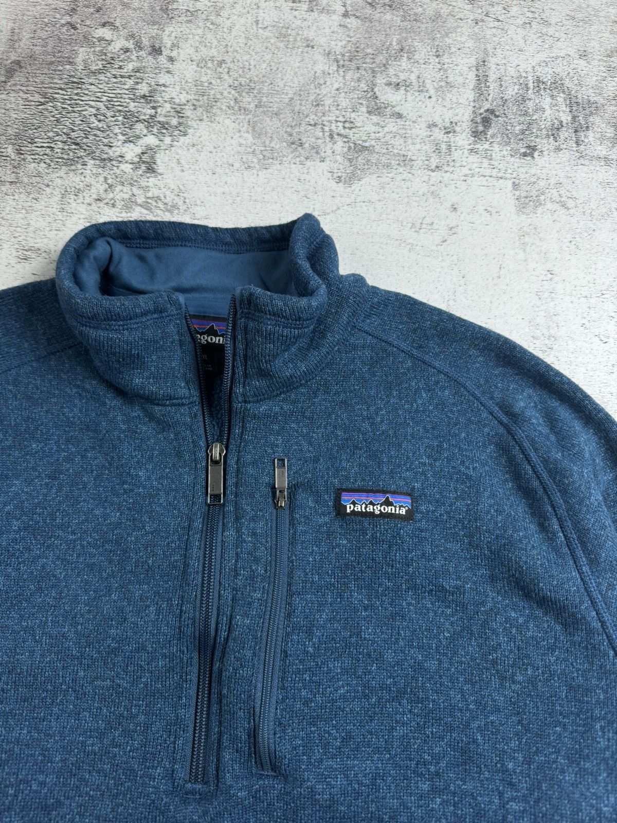 Patagonia Patagonia Hiking Blue Men’s XL Outdoor 1/3 Polyester Fleece Pullover Zip Jacket Size US XL / EU 56 / 4 - 7 Thumbnail