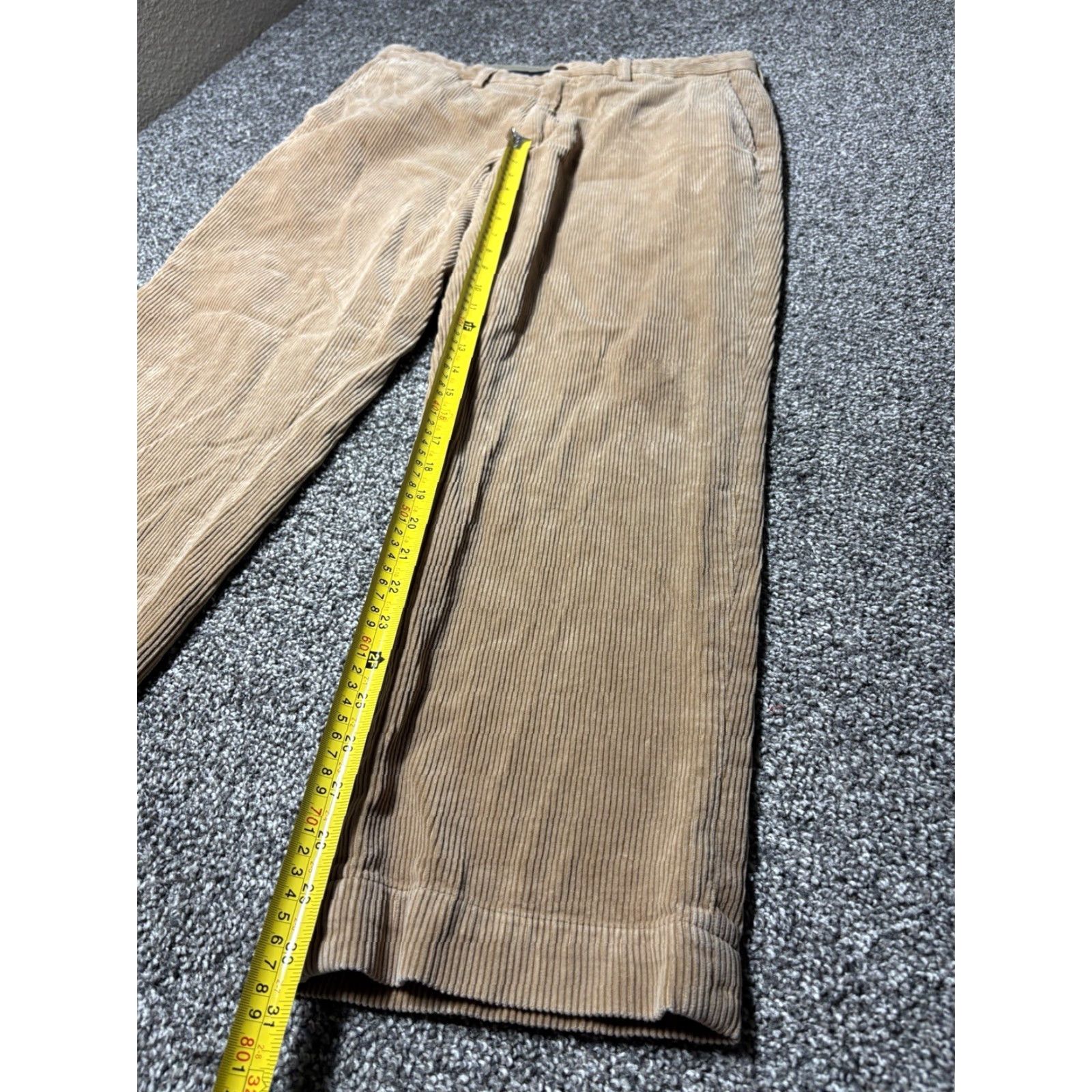 Polo Ralph Lauren VTG Polo Ralph Lauren Corduroy Pants Men 35x30 Brown Tan Chino Vintage USA Preppy Logo Size US S / EU 44-46 / 1 - 5 Thumbnail