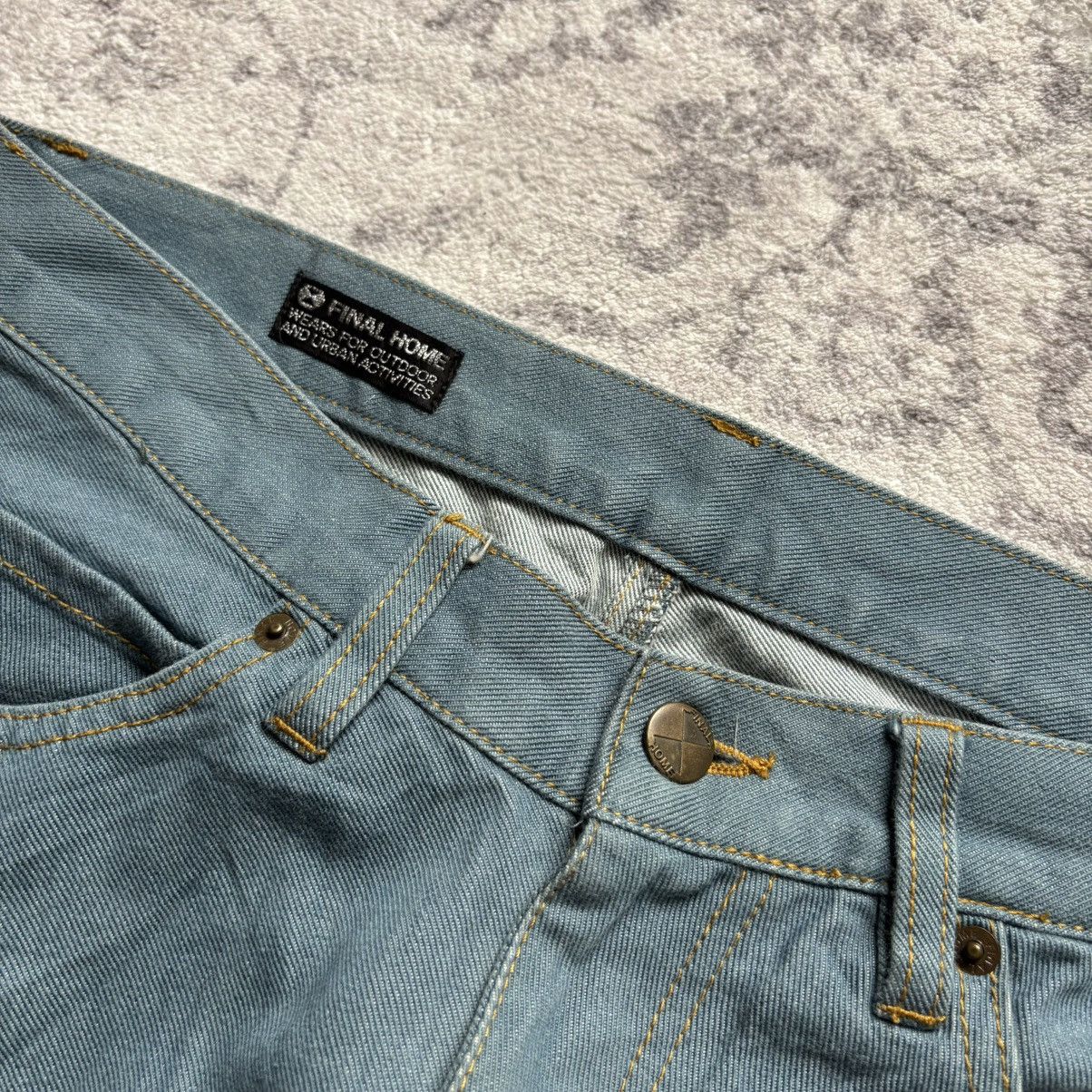 Final Home Final Home Torpedo Spiral Stitched Button-Detachable Jeans Size US 31 - 4 Thumbnail