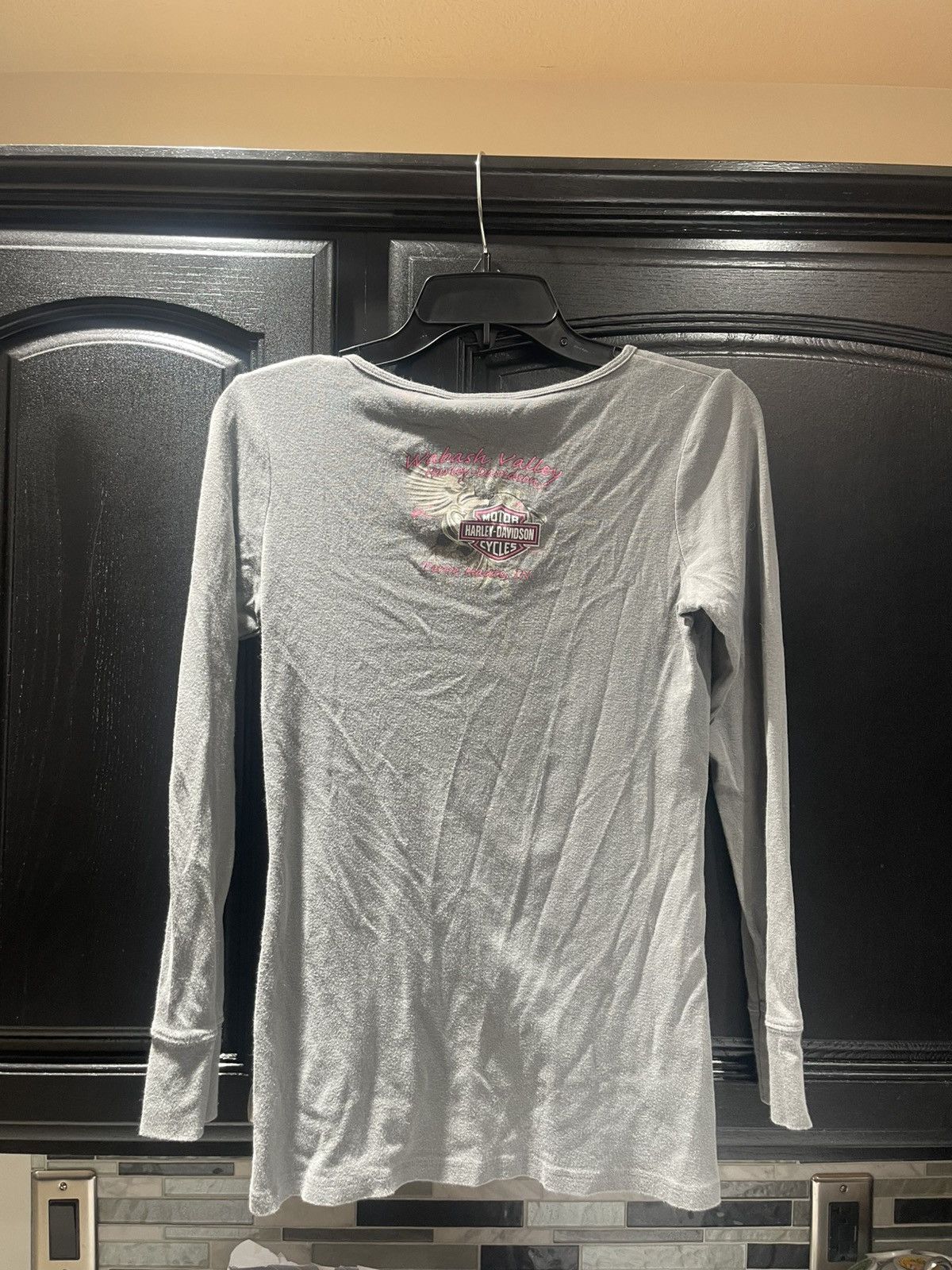 Harley Davidson Harley Davidson Shirt Adult L Gray Graphic Biker Size L / US 10 / IT 46 - 3 Thumbnail