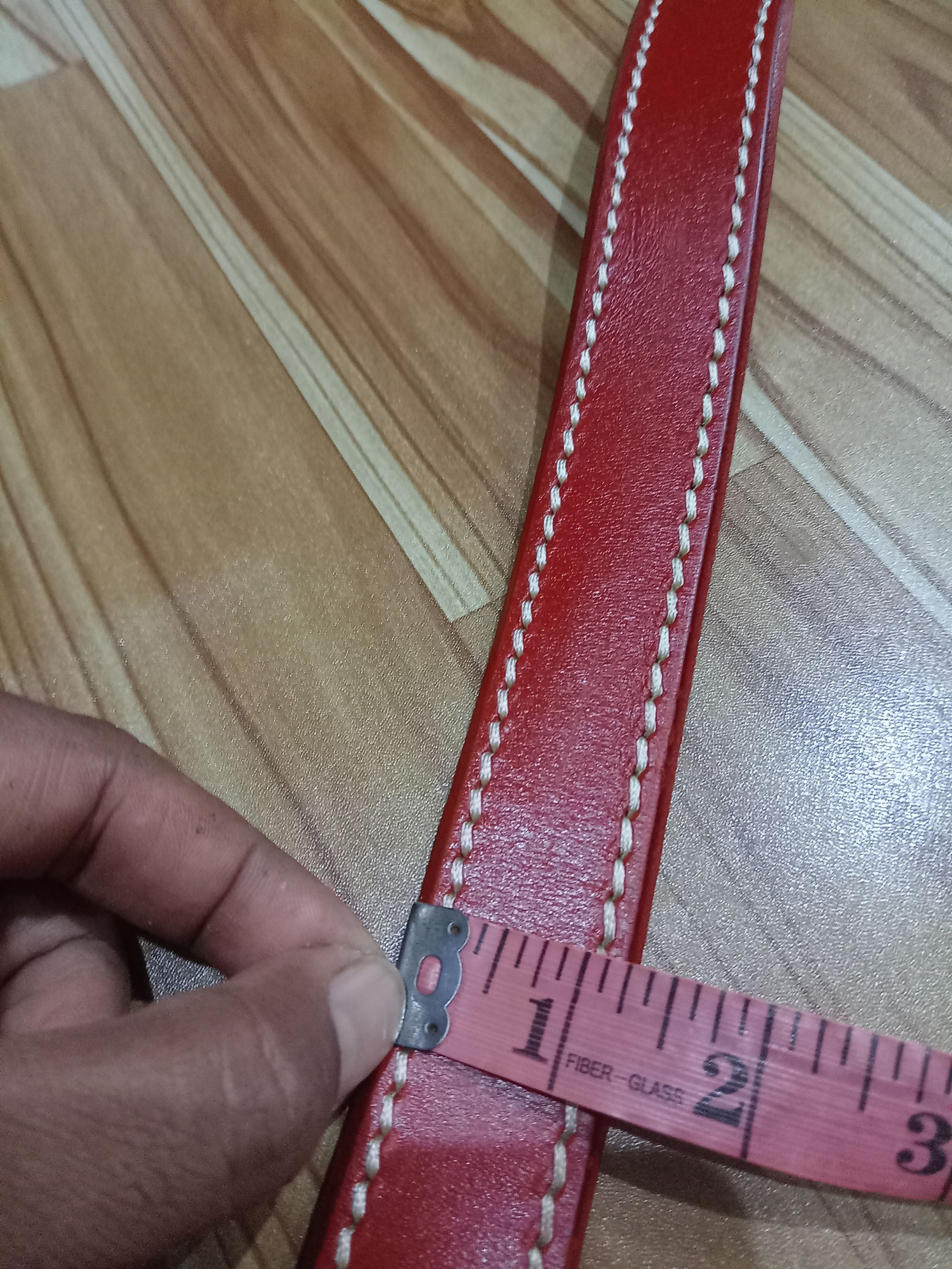Japanese Brand × RAGEBLUE Rageblue leather belt size max 34 inc Size 34 - 7 Thumbnail