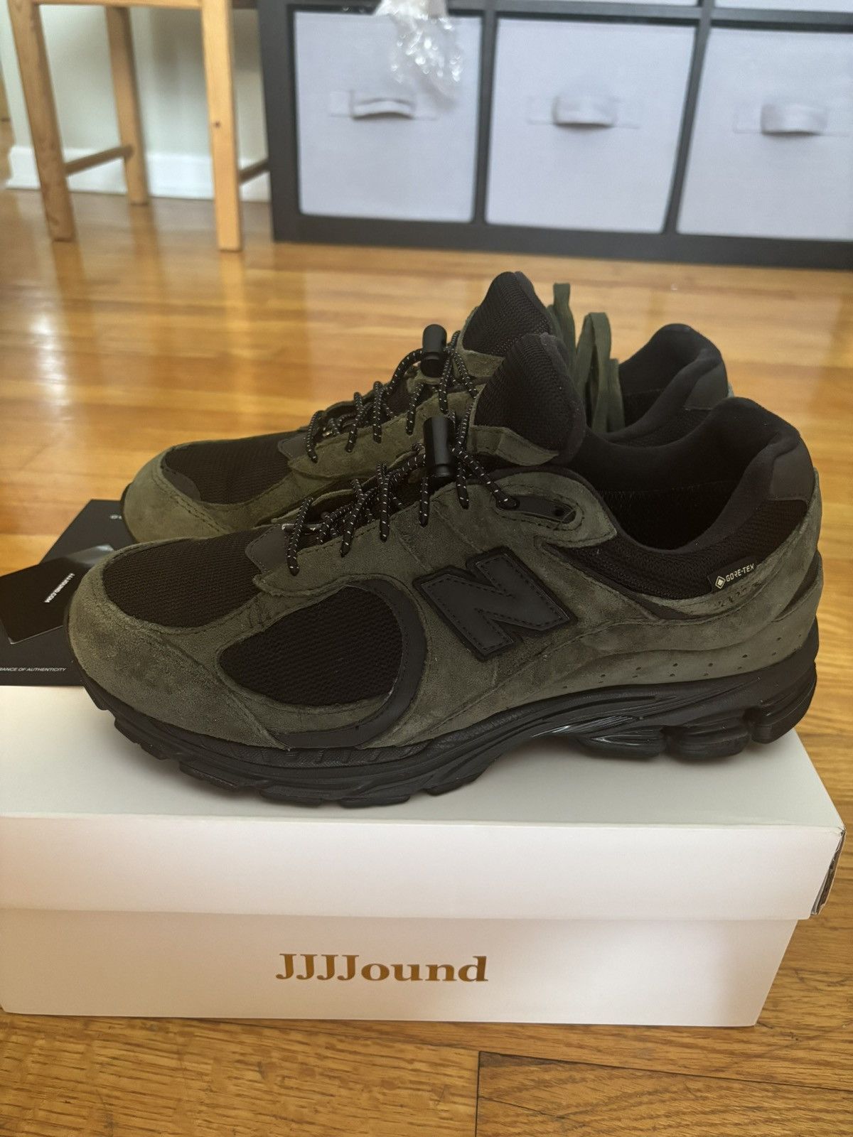 New Balance JJJJound 2002R GORE-TEX Pine Sneaker Green