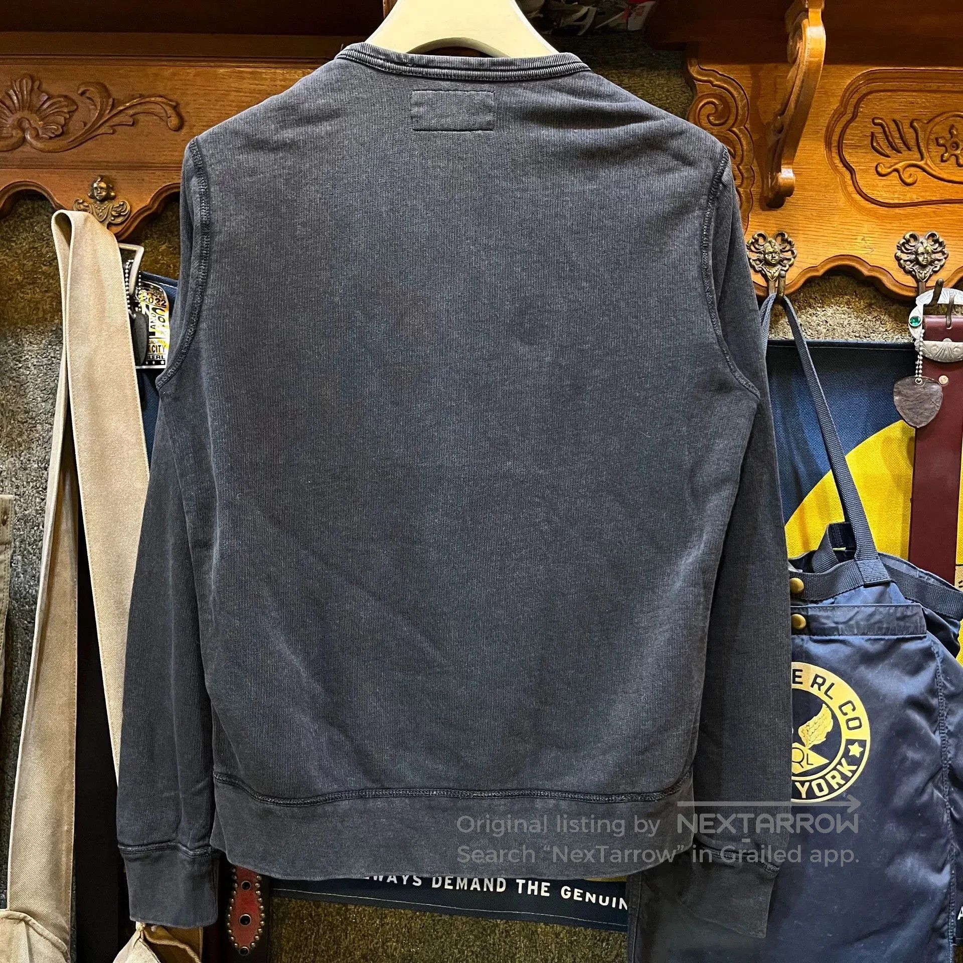 RRL Ralph Lauren RRL Double RL Polo Sweatshirt. Size US M / EU 48-50 / 2 - 2 Thumbnail