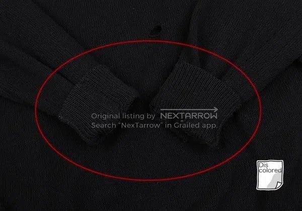 Junya Watanabe Junya Watanabe Black vintage decorative design sweater Size S / US 4 / IT 40 - 8 Thumbnail