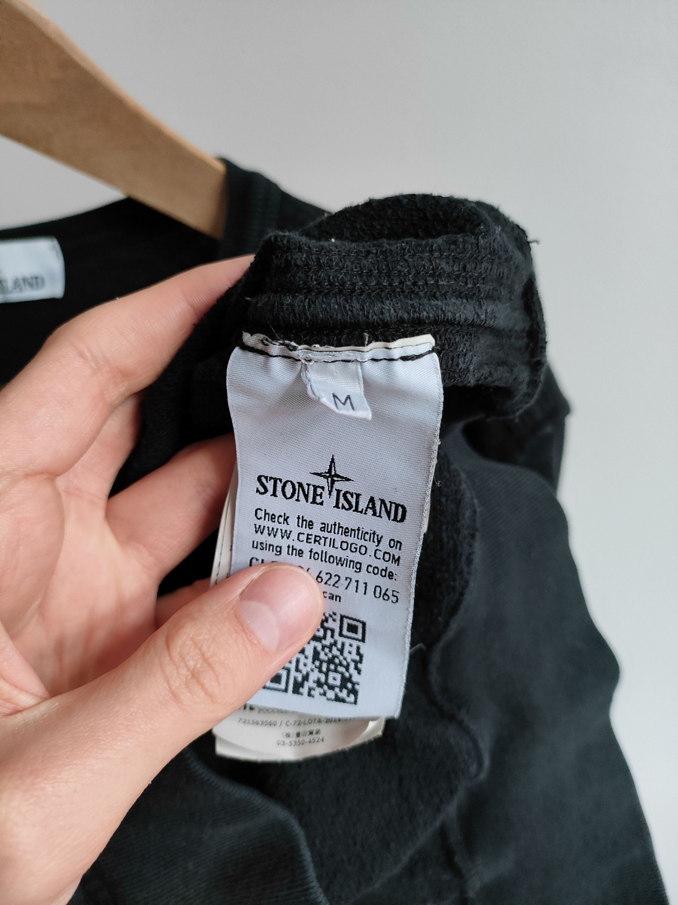 Stone Island Stone Island Black Crewneck with Chest Pocket Size US M / EU 48-50 / 2 - 6 Thumbnail
