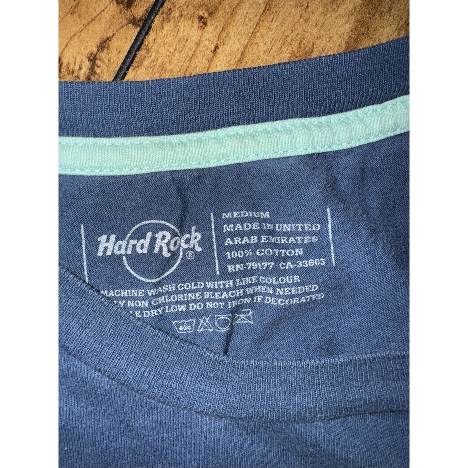 Band Tees × Hard Rock Cafe × Vintage Hard Rock Cafe London T-Shirt Blue Medium 19x24 Size US M / EU 48-50 / 2 - 5 Thumbnail