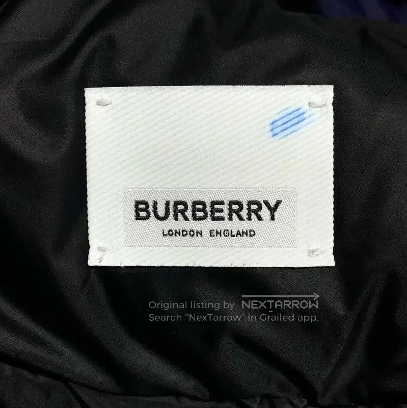 Burberry Burberry Men's Blue Down Jacket in Size M. Size US M / EU 48-50 / 2 - 6 Thumbnail
