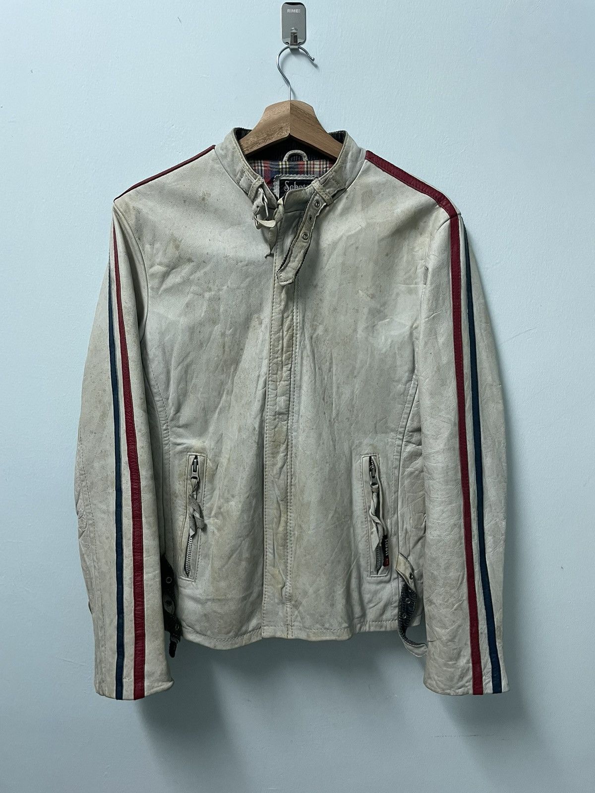 Schott Schott NYC Moto Riders Cowhide Leather Jacket Size US M / EU 48-50 / 2 - 1 Thumbnail