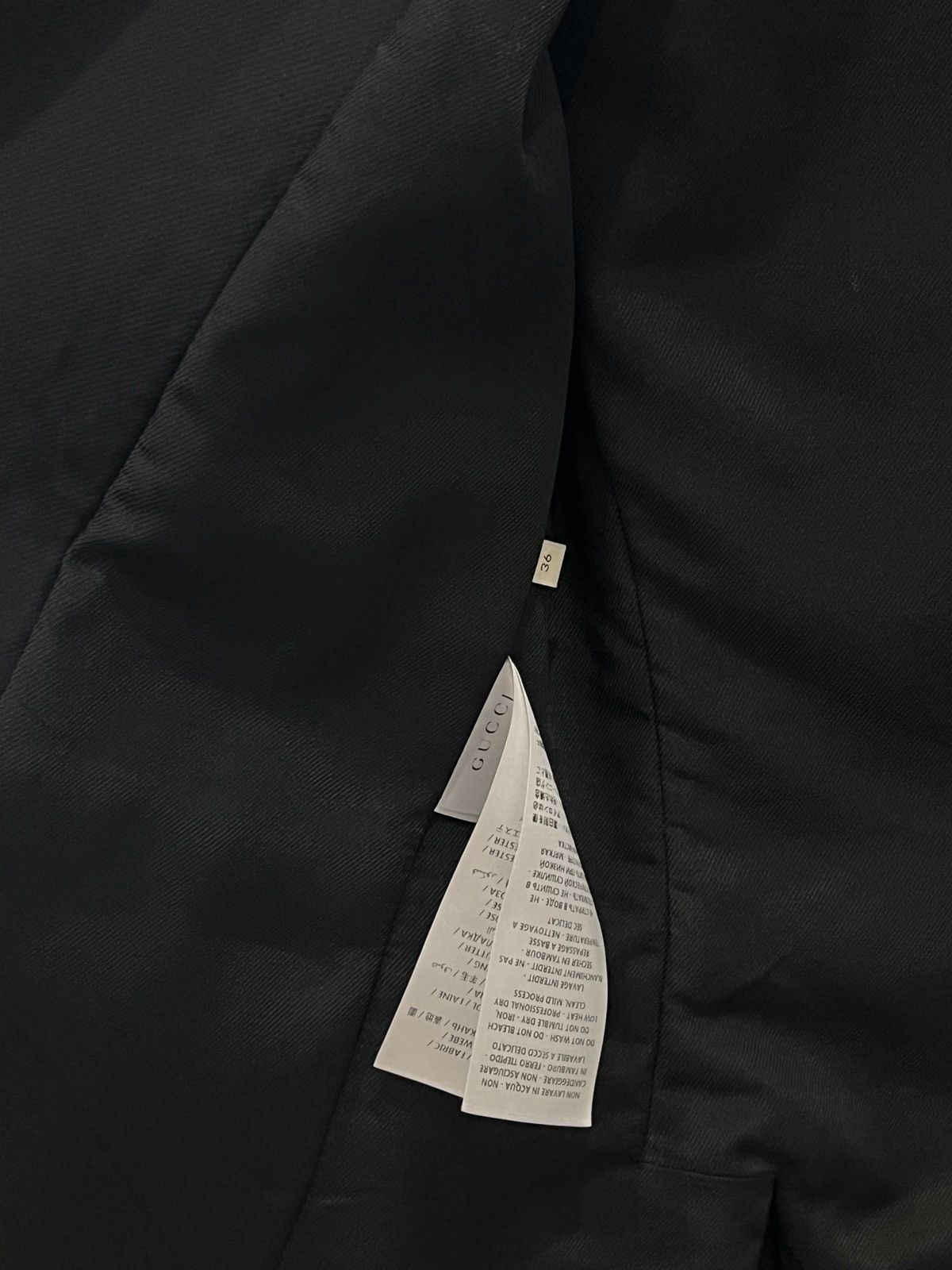 Gucci Gucci Uniform Black Classic Women's Blazer Size 38 Size XS / US 0-2 / IT 36-38 - 10 Thumbnail