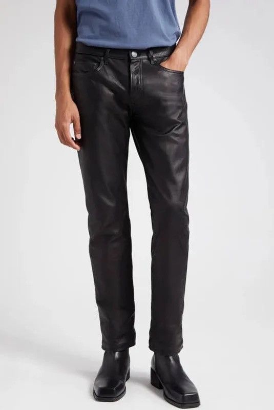John Elliott 1895USD Leather Daze Pants Size US 34 / EU 50 - 1 Thumbnail