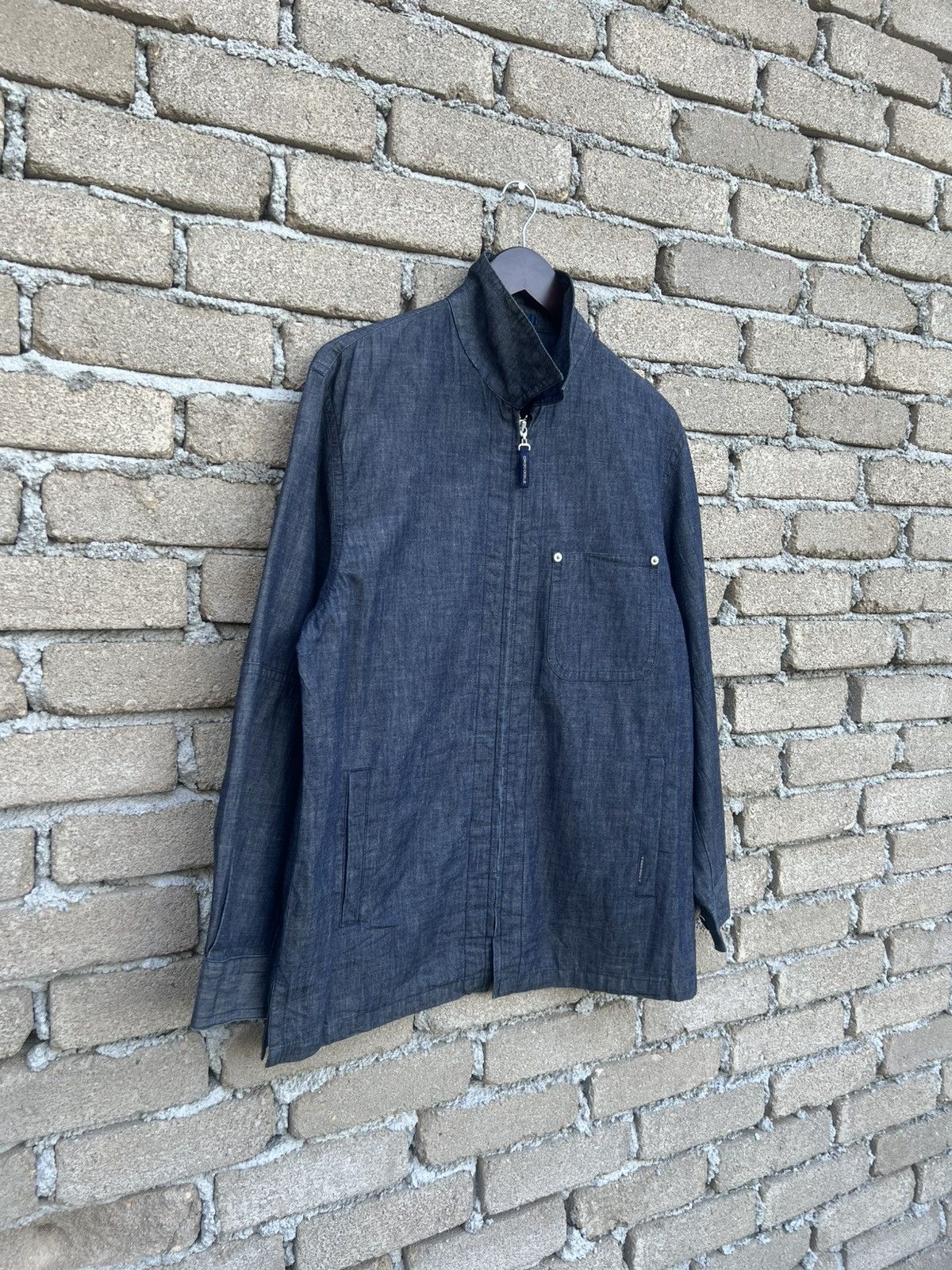 Japanese Brand Crocodile Zipper Jacket Casual Size US L / EU 52-54 / 3 - 4 Thumbnail