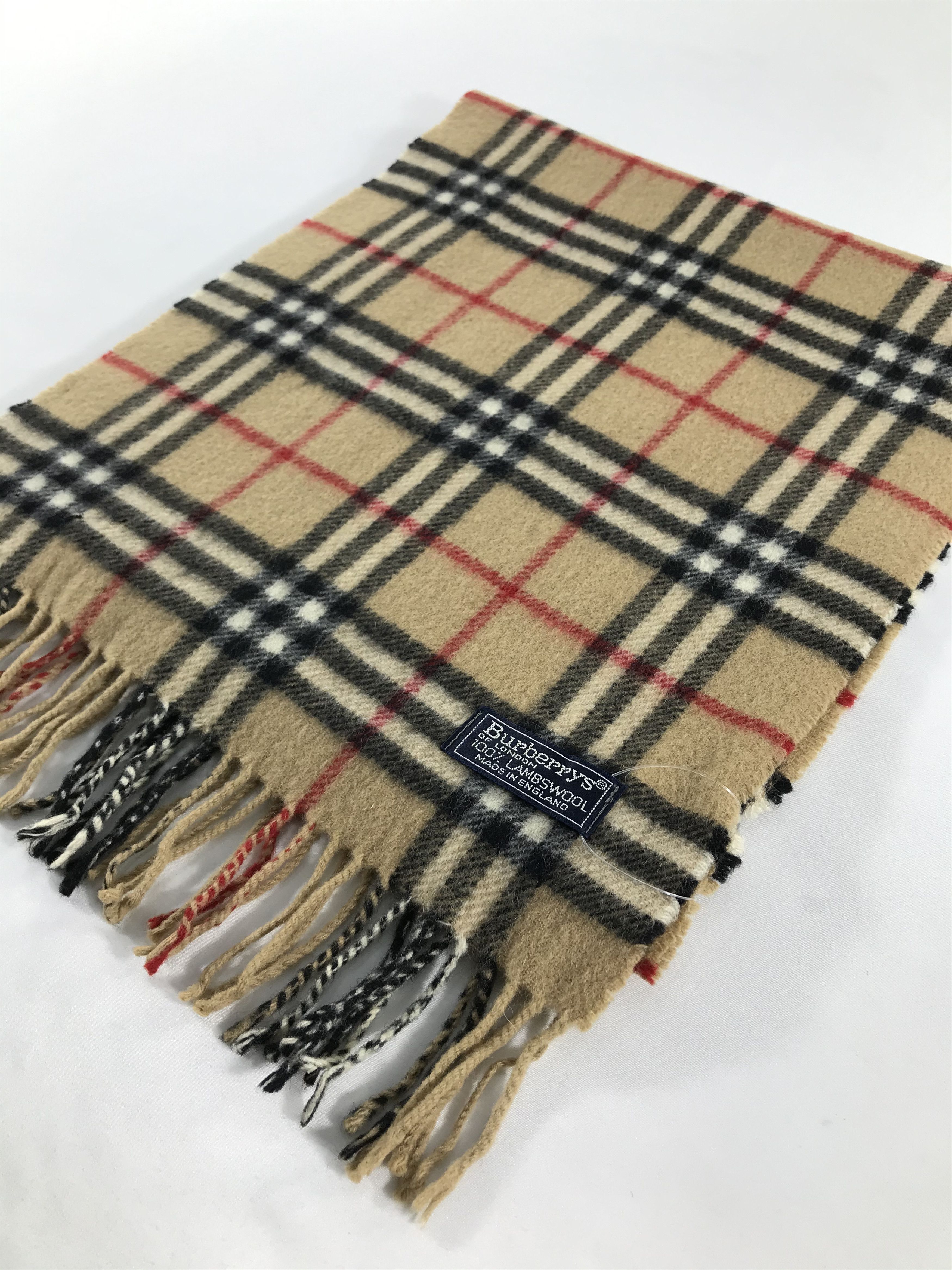Burberry Vintage Burberry Scarf/Muffler/Neckwear MF1466 Size ONE SIZE - 3 Thumbnail