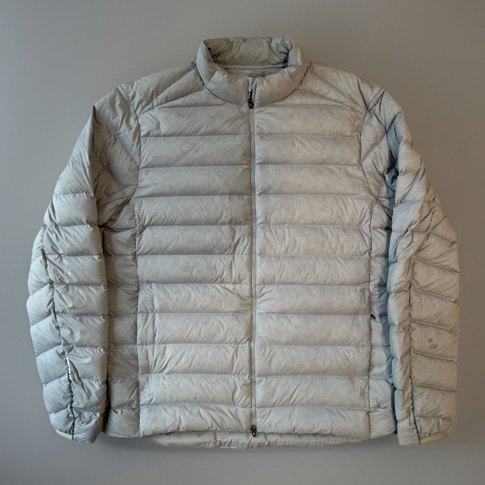 Lululemon Lululemon Navigation Stretch Down Jacket Large Gray Full Zip Size US L / EU 52-54 / 3 - 1 Thumbnail