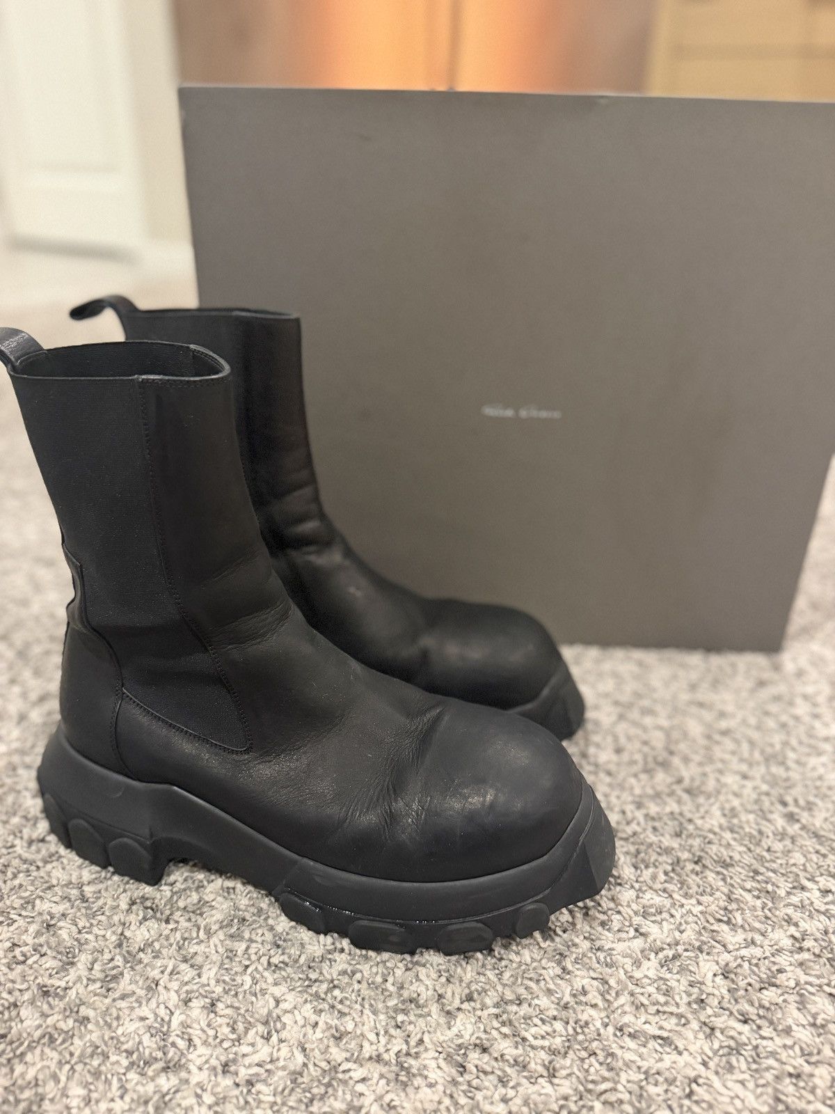 Rick Owens Rick Owens Bozo Tractor Boots | Grailed