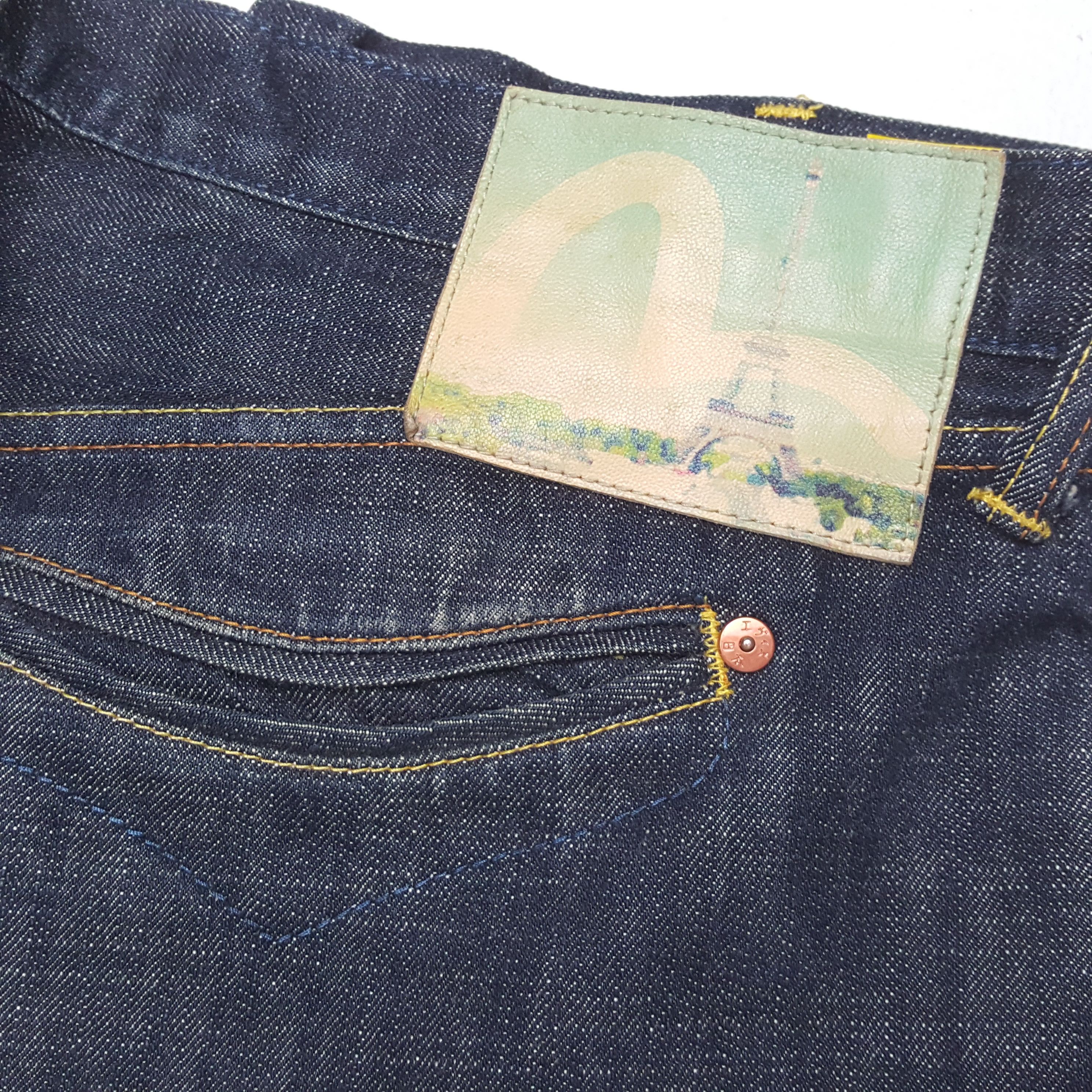 Evisu × Japanese Brand × Vintage EVISU Japanese Brand Big Logo Daicock Style Jeans Size US 35 - 15 Thumbnail