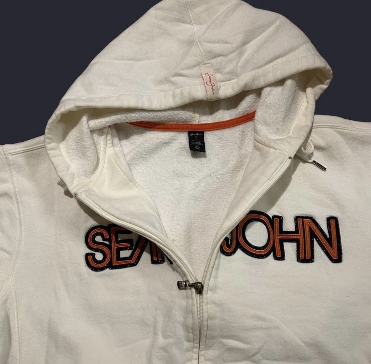 Sean John VINTAGE SEAN JOHN ZIP UP SWEATER Size US L / EU 52-54 / 3 - 2 Thumbnail