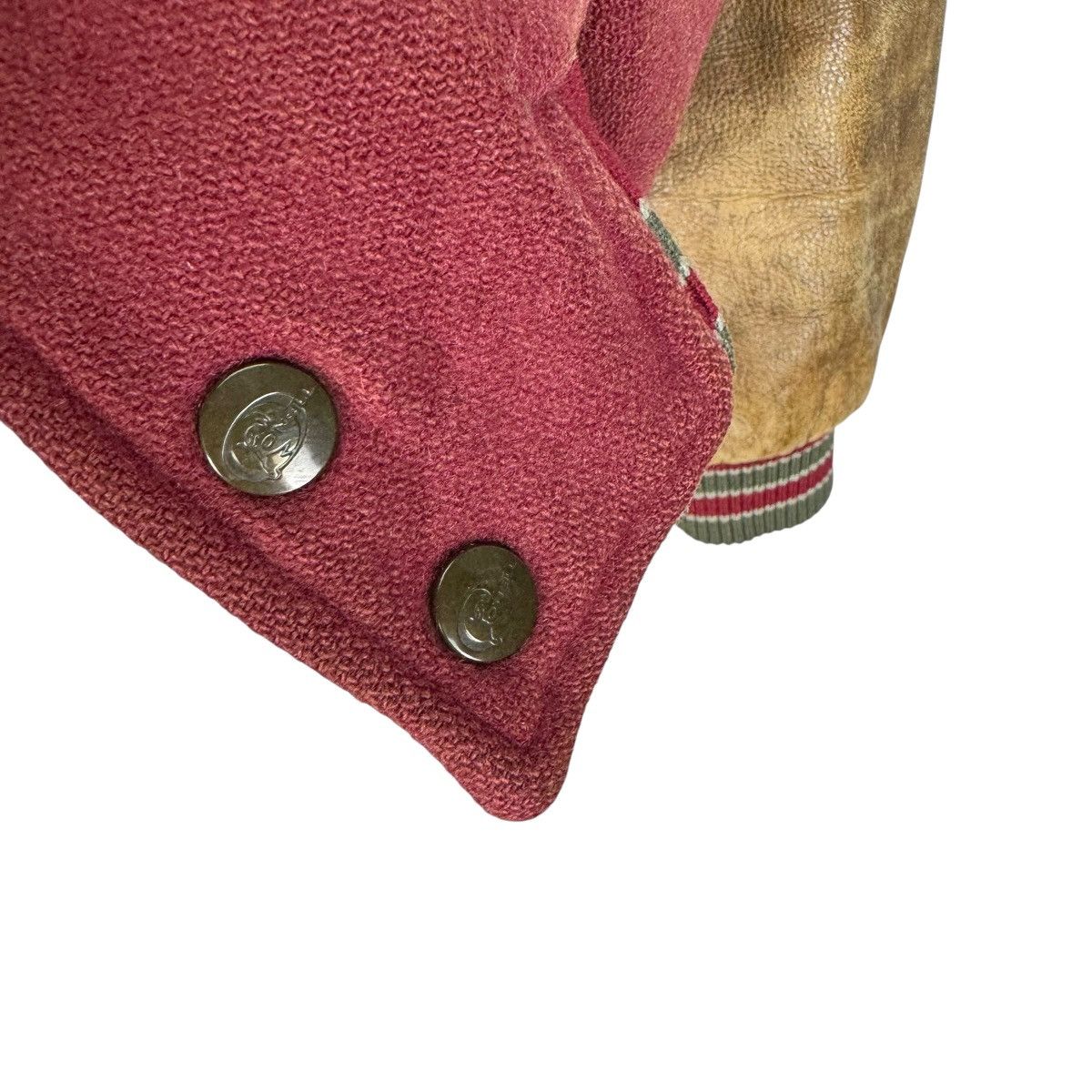 O'Neill ❄️90s ONEILL VARSITY LEATHER JACKET Size US L / EU 52-54 / 3 - 6 Thumbnail