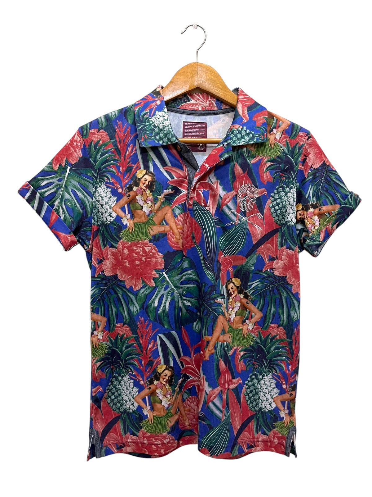 Japanese Brand Japanese Brand Mark & Lona Floral Design Polo Size US L / EU 52-54 / 3 - 5 Thumbnail