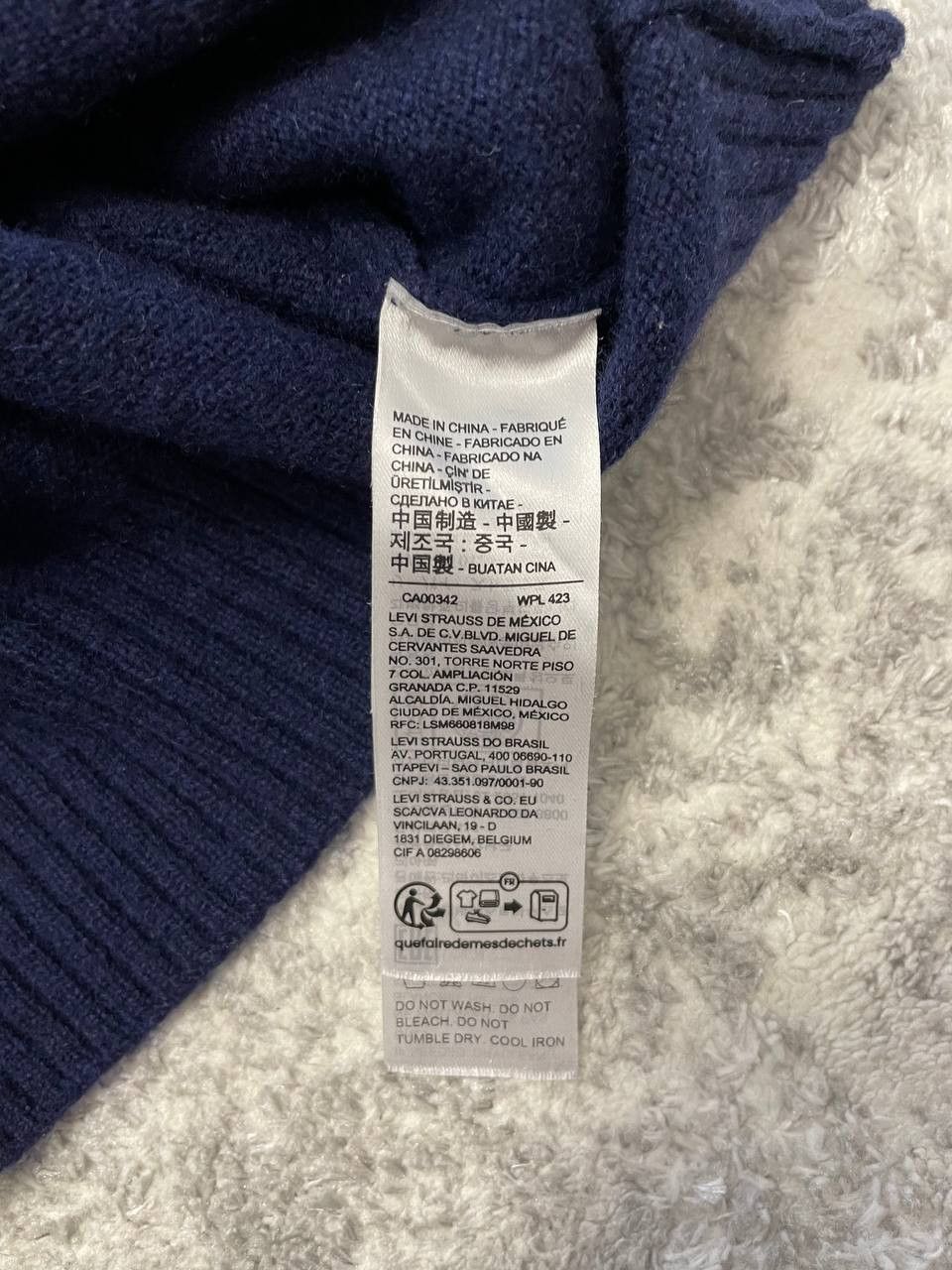 Levi's Vintage Levi's Men's Wool Blend Sweater, Size M Size US M / EU 48-50 / 2 - 9 Thumbnail