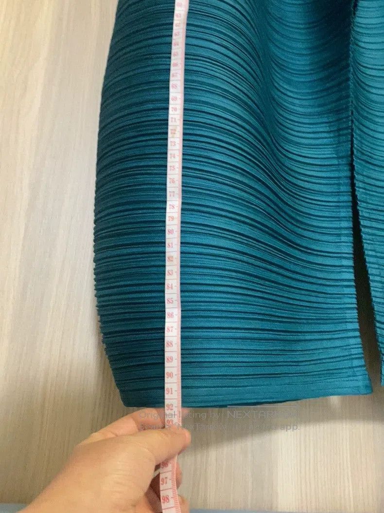 Issey Miyake Issey Miyake size:5 Blue Trousers Size 22" - 4 Thumbnail