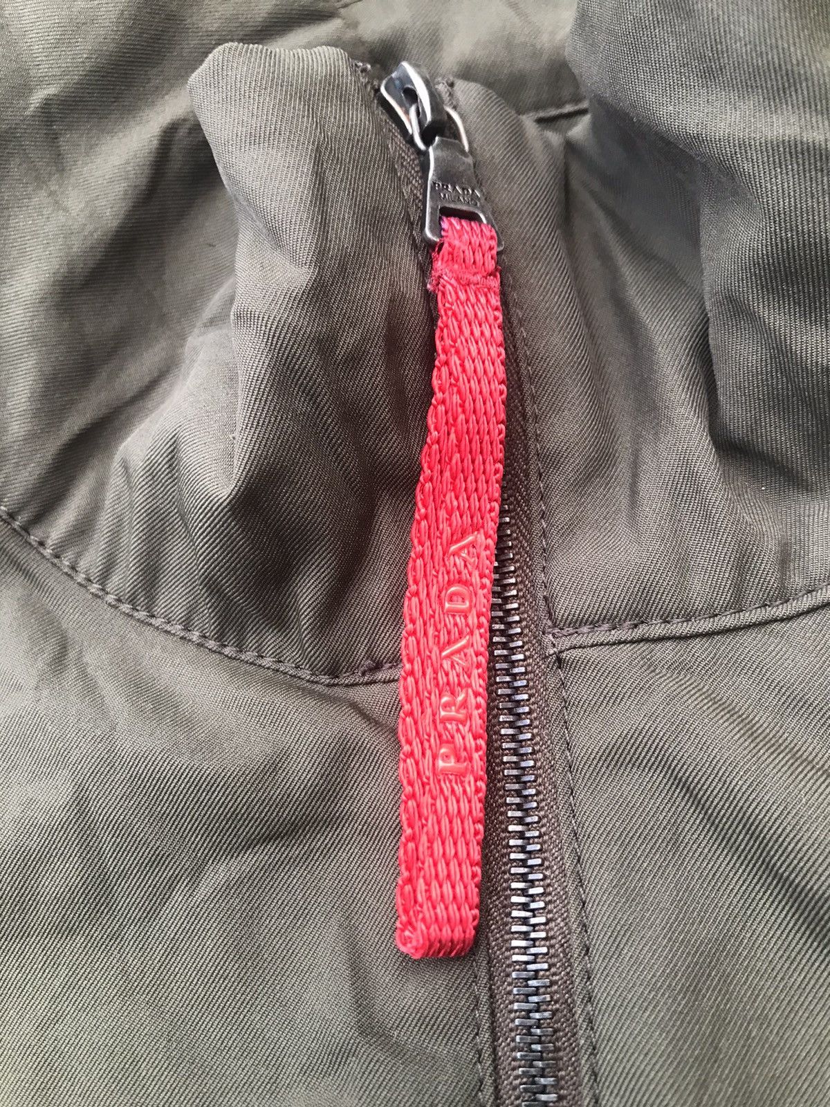 Prada Prada Nylon Zipper Jacket Size US M / EU 48-50 / 2 - 9 Thumbnail
