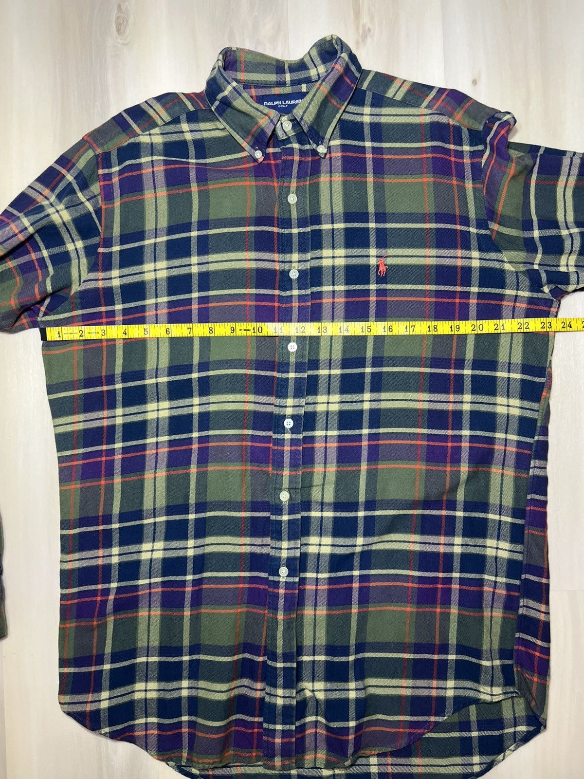 Polo Ralph Lauren Ralph Lauren Golf Classic Fit Plaid Multi-Color Button Down Size US M / EU 48-50 / 2 - 2 Thumbnail