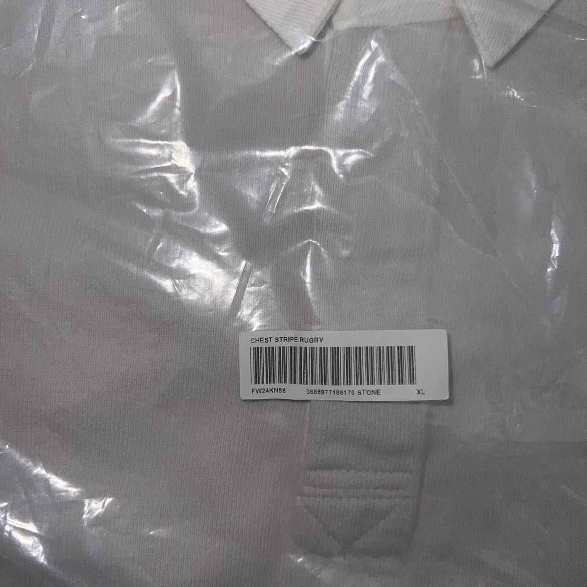 Supreme In-Hand Supreme Chest Stripe Rugby White Size: XL Size US XL / EU 56 / 4 - 4 Thumbnail