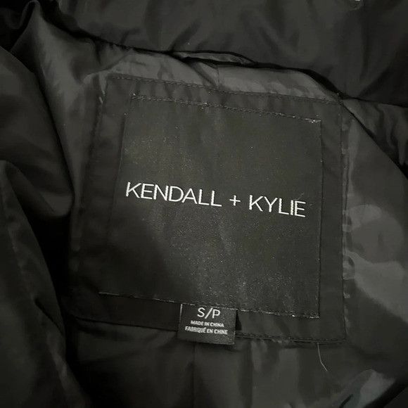 Kendall And Kylie Kendall + Kylie Black Simms Puffer Jacket Size S / US 4 / IT 40 - 5 Thumbnail