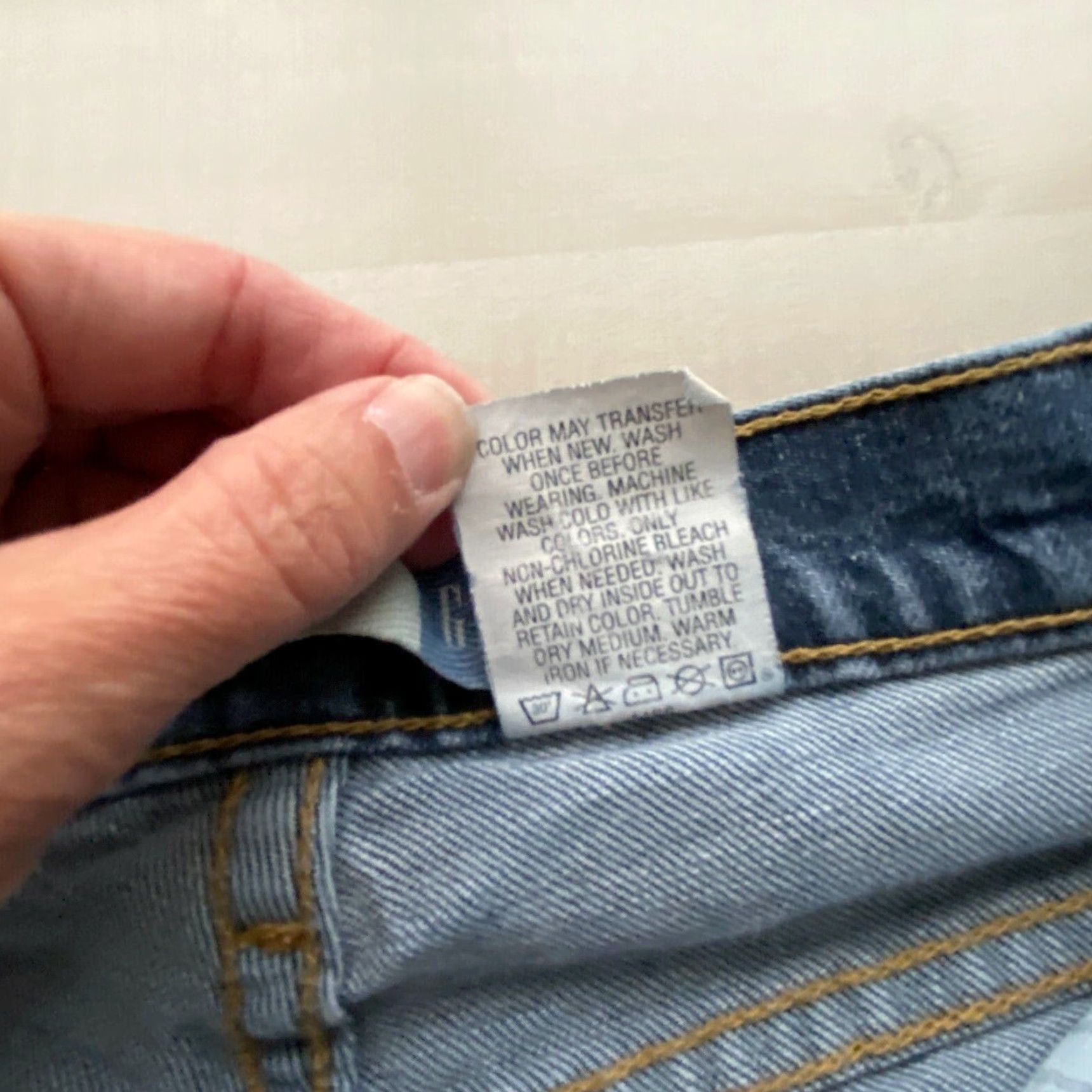 Gap GAP Womens Flare Jeans 6 Long Blue Stretch Size 28" / US 6 / IT 42 - 5 Thumbnail