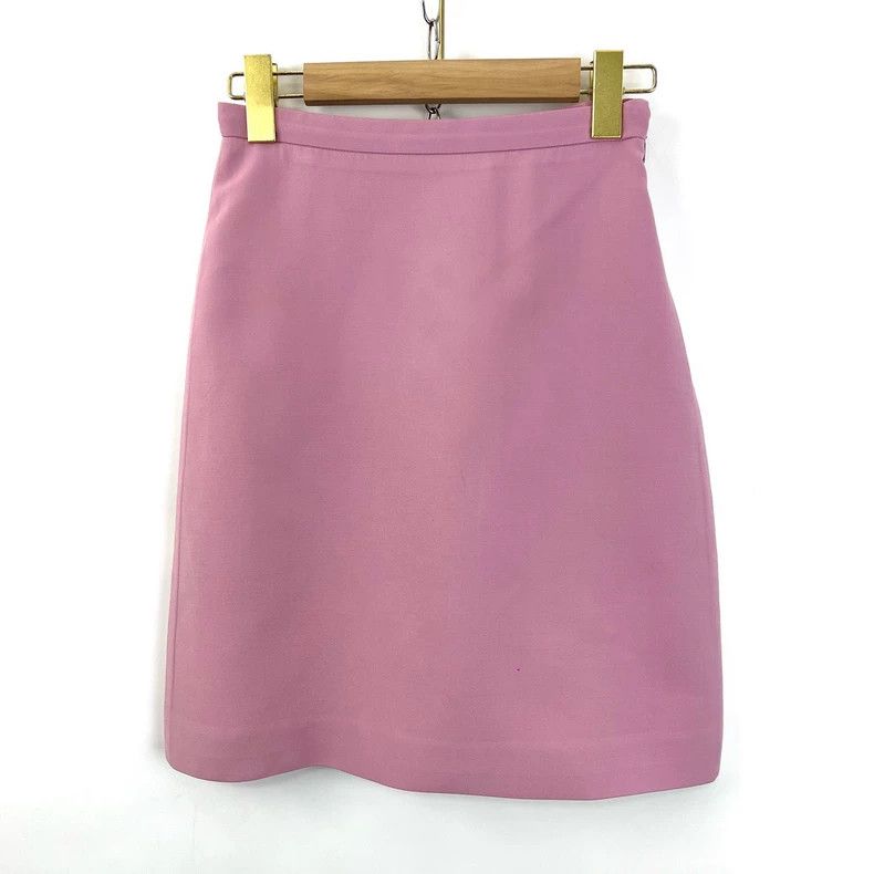 Gucci Gucci Pink Zipper Detail Skirt for Women- DMC Size US 36 / EU 52 - 1 Thumbnail