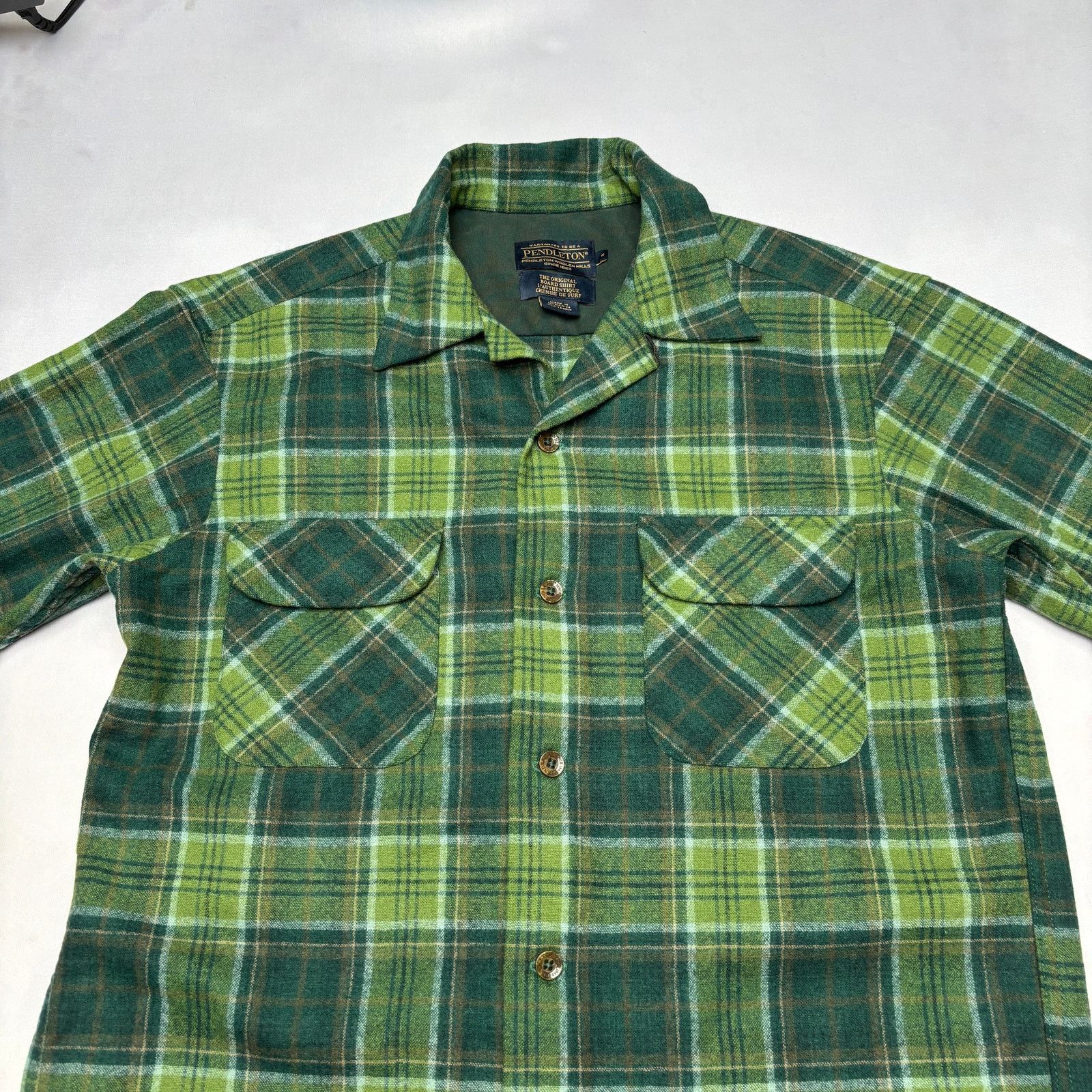 Pendleton Pendleton Virgin Wool The Original Board Shirt Small Plaid Size US S / EU 44-46 / 1 - 2 Thumbnail