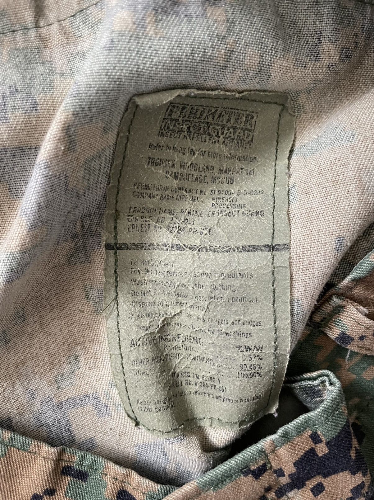 Vintage VTG Y2K USMC Woodland MARPAT MCCUU Combat Pants Trousers M Size US 32 / EU 48 - 6 Thumbnail